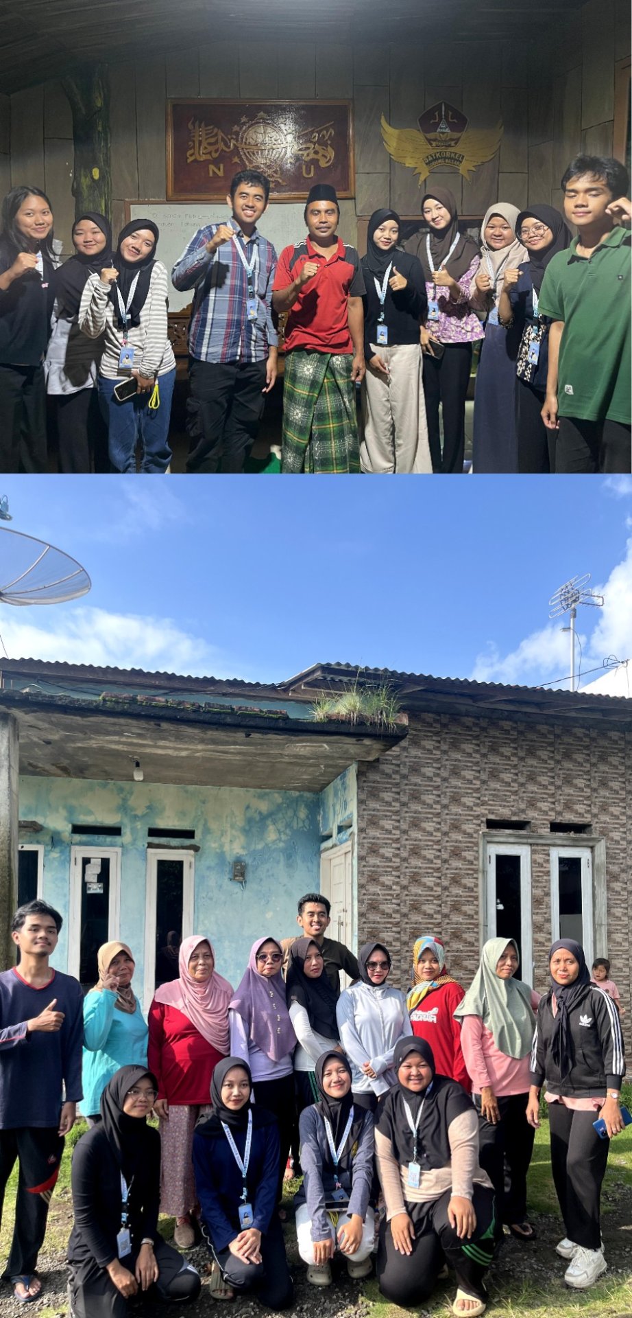 Hari ke-tiga puluh satu senam dan silaturahmi ke rumah ustadz Ashari