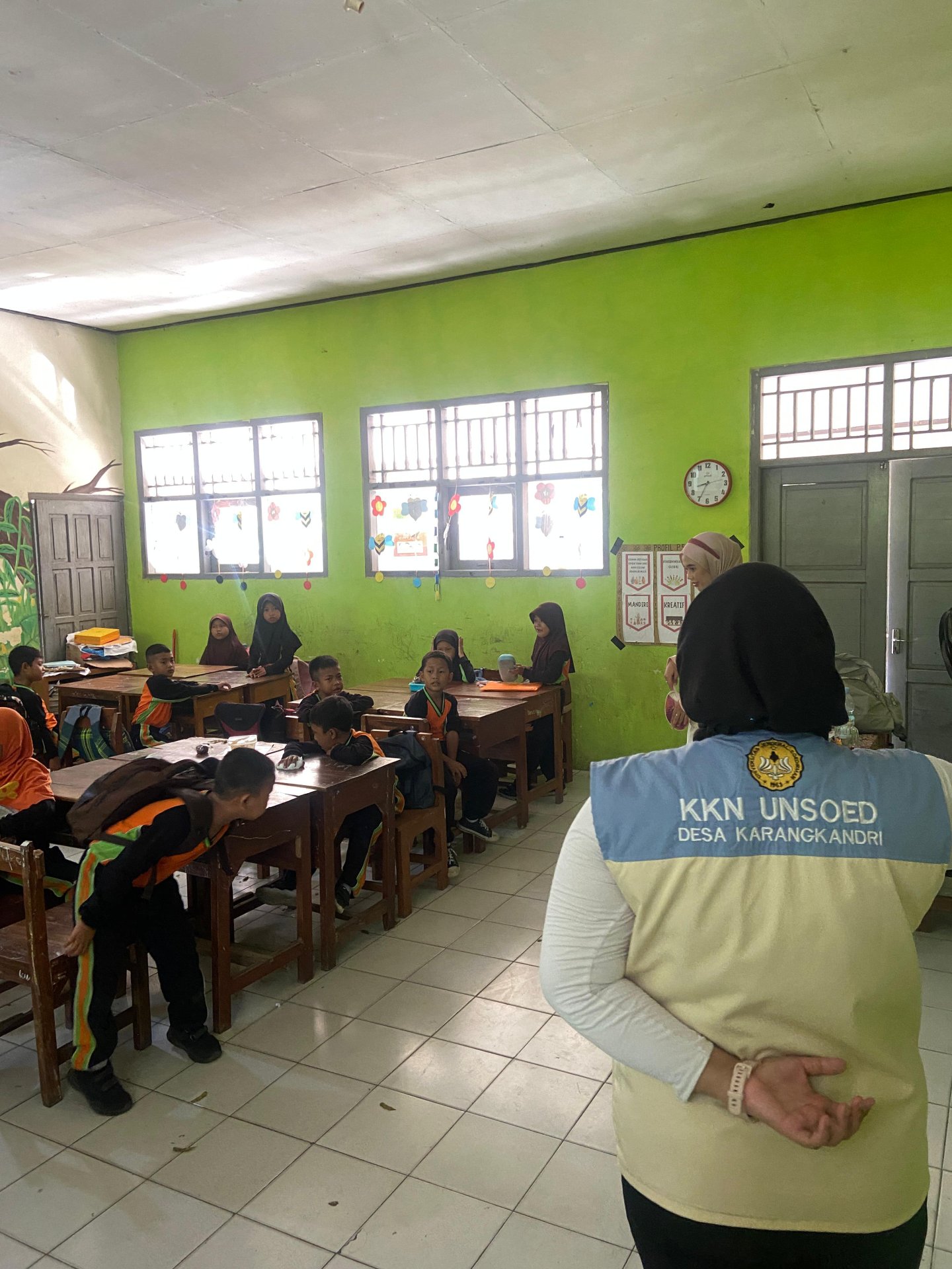 Mengajar SDN 1 Karangkandri