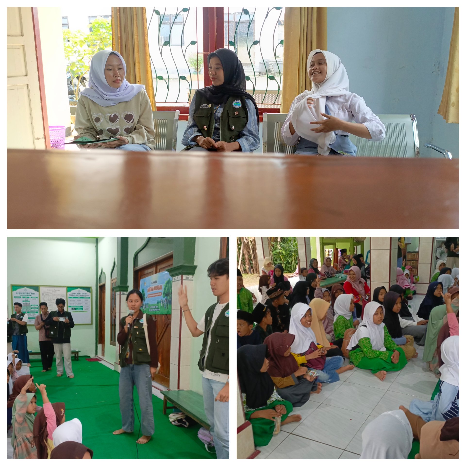 Piket Pelayanan Kelurahan dan Penyelenggaraan Lomba Mewarnai Kreatif bagi Anak-anak di TPQ Miftahul Hidayah - Kamis, 5 Februari 2026