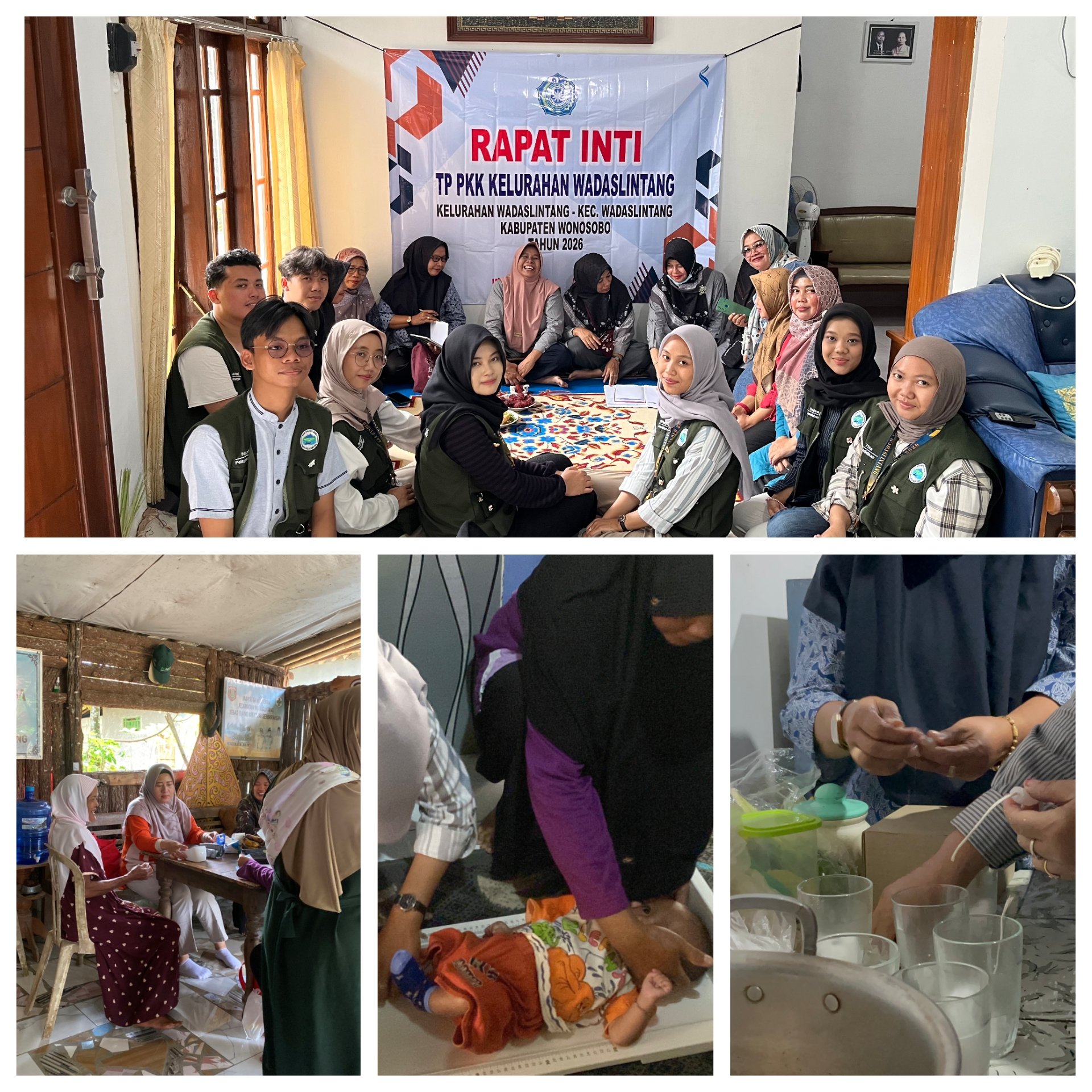 Produksi Profil Desa, Edukasi Stunting di Dusun Paras, dan Workshop Ekonomi Kreatif Bersama Ibu-ibu PKK - Jumat, 6 Februari 2026