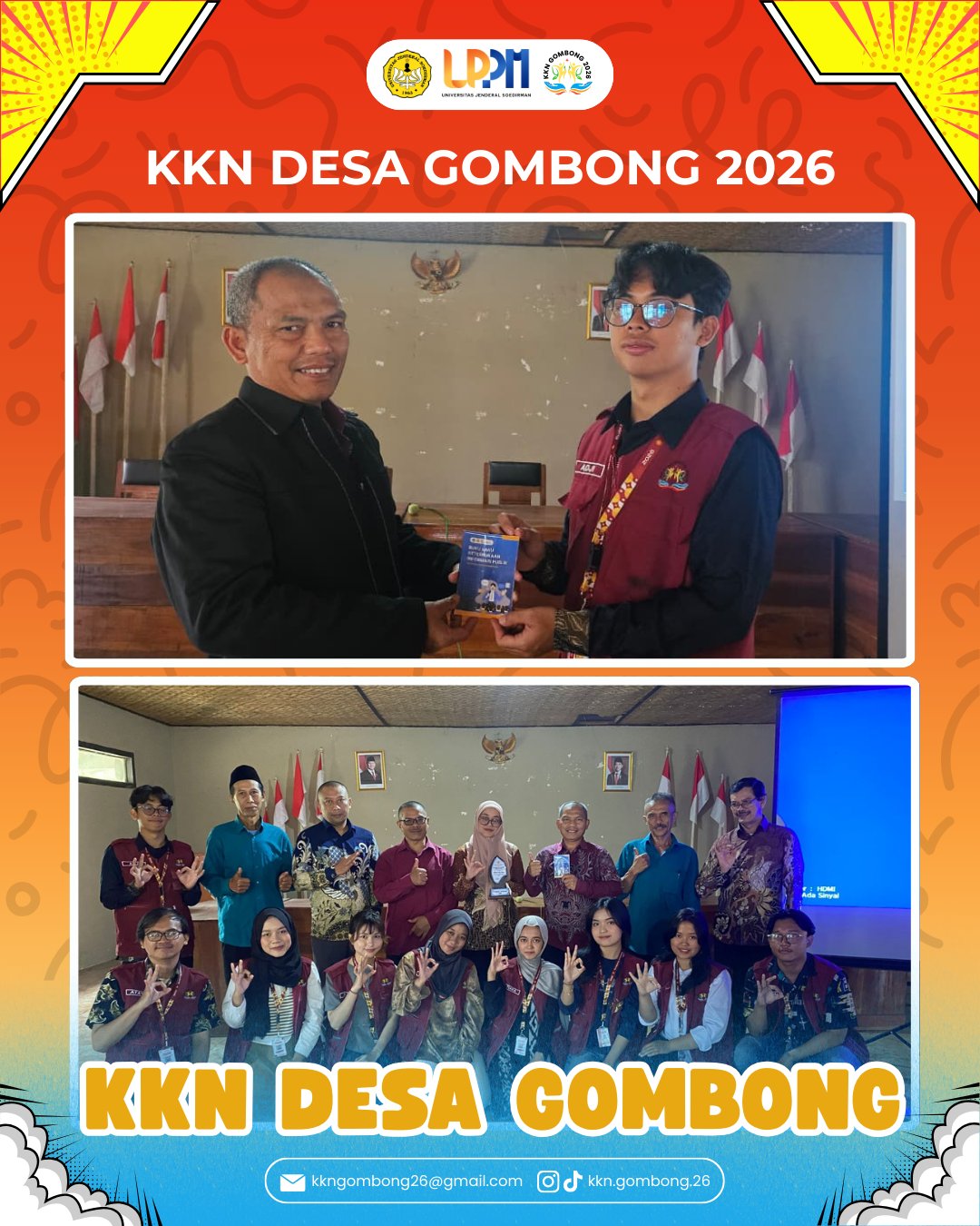 KKN Hari Ke 31: Sosisalisasi Keterbukaan Informasi Publik Kepada Perangkat Desa Gombong