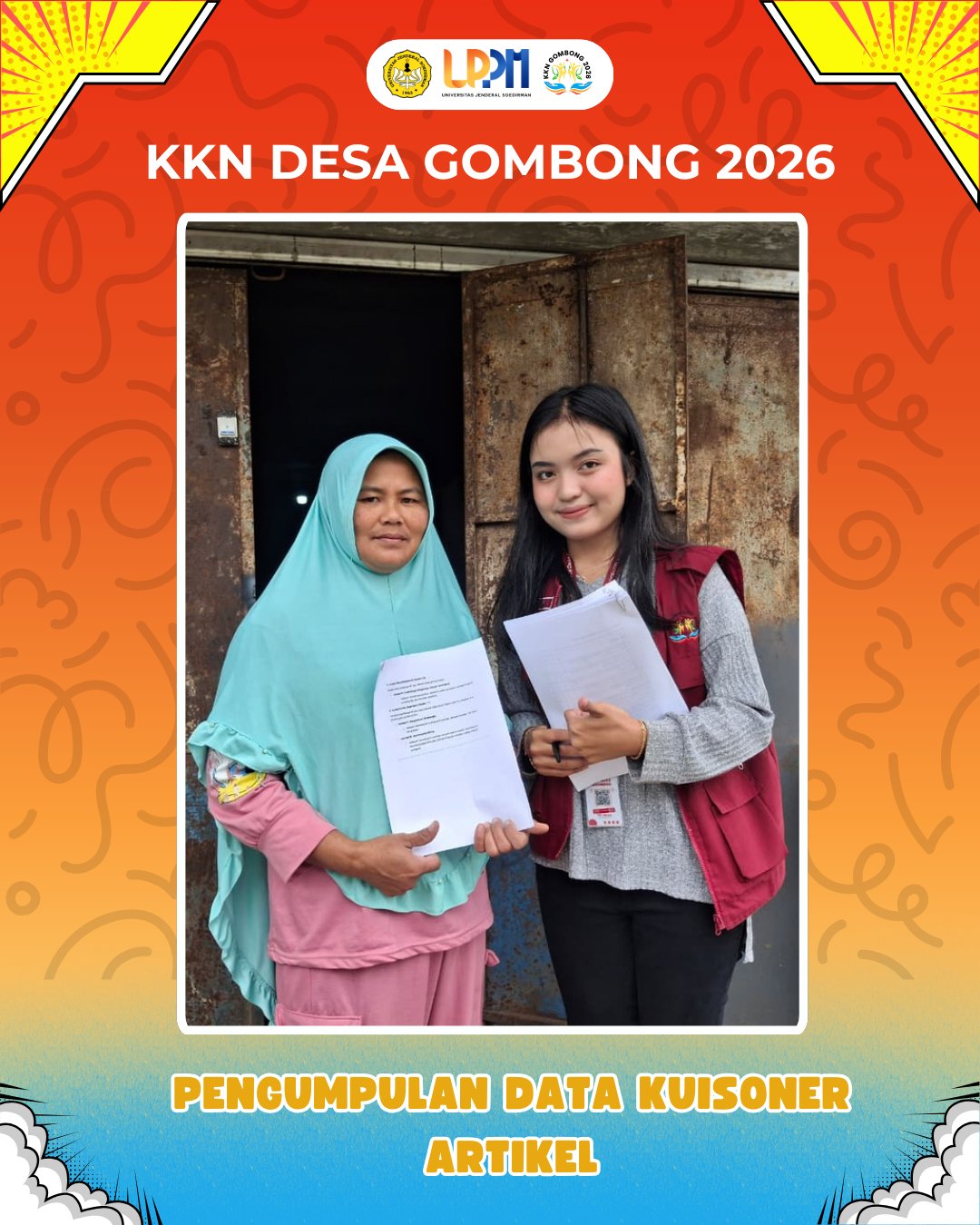 KKN Hari Ke 32: Pengumpulan Data Kuisoner Artikel