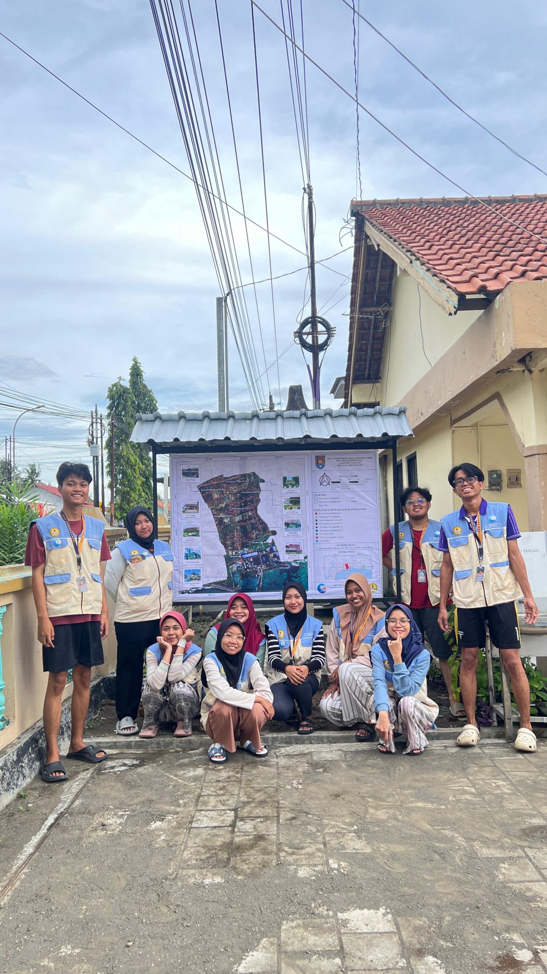 Pemasangan Peta Desa Administrasi (05 Februari 2026)