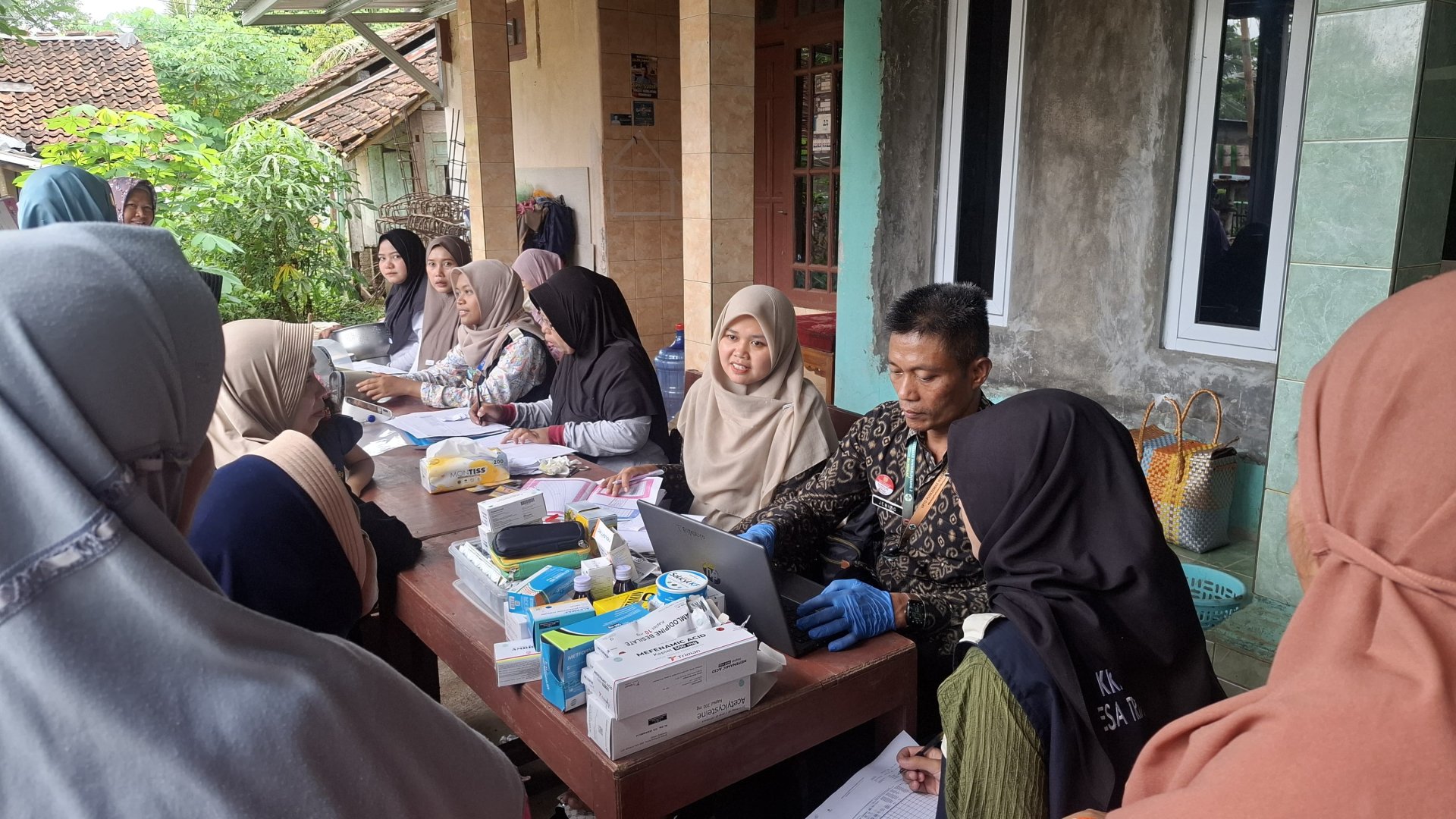 Kegiatan Pendampingan Posyandu Dusun Menggora pada 7 Februari 2026