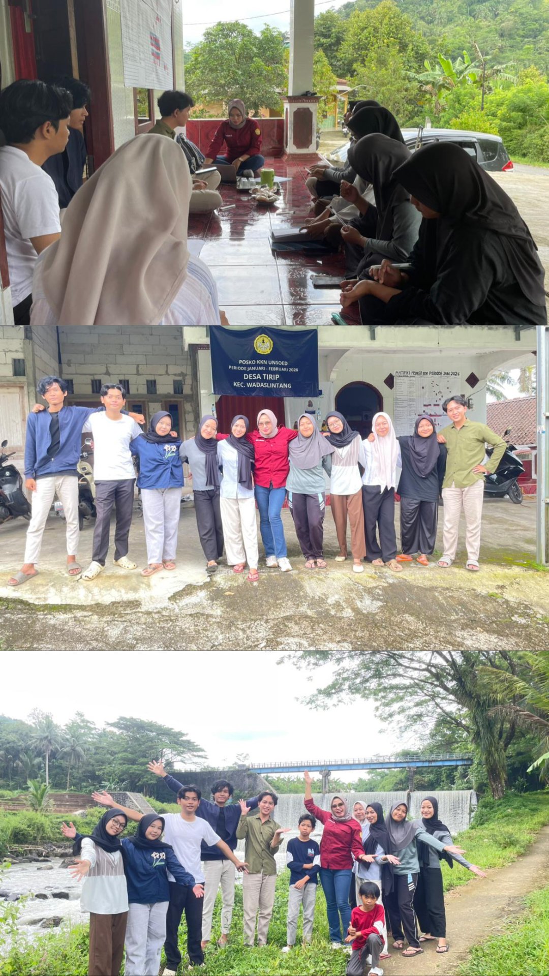 Monitoring dan Evaluasi Pelaksanaan Kuliah Kerja Nyata oleh Dosen Pembimbing Lapangan