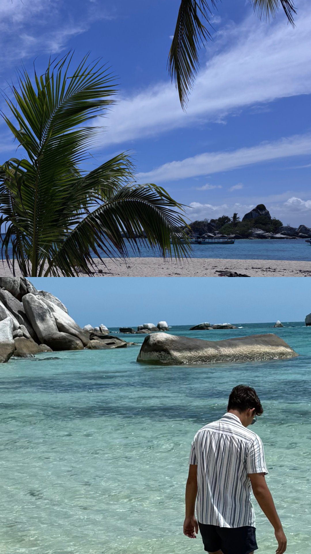 Rekreasi ke Pulau Lengkuas Belitung Timur