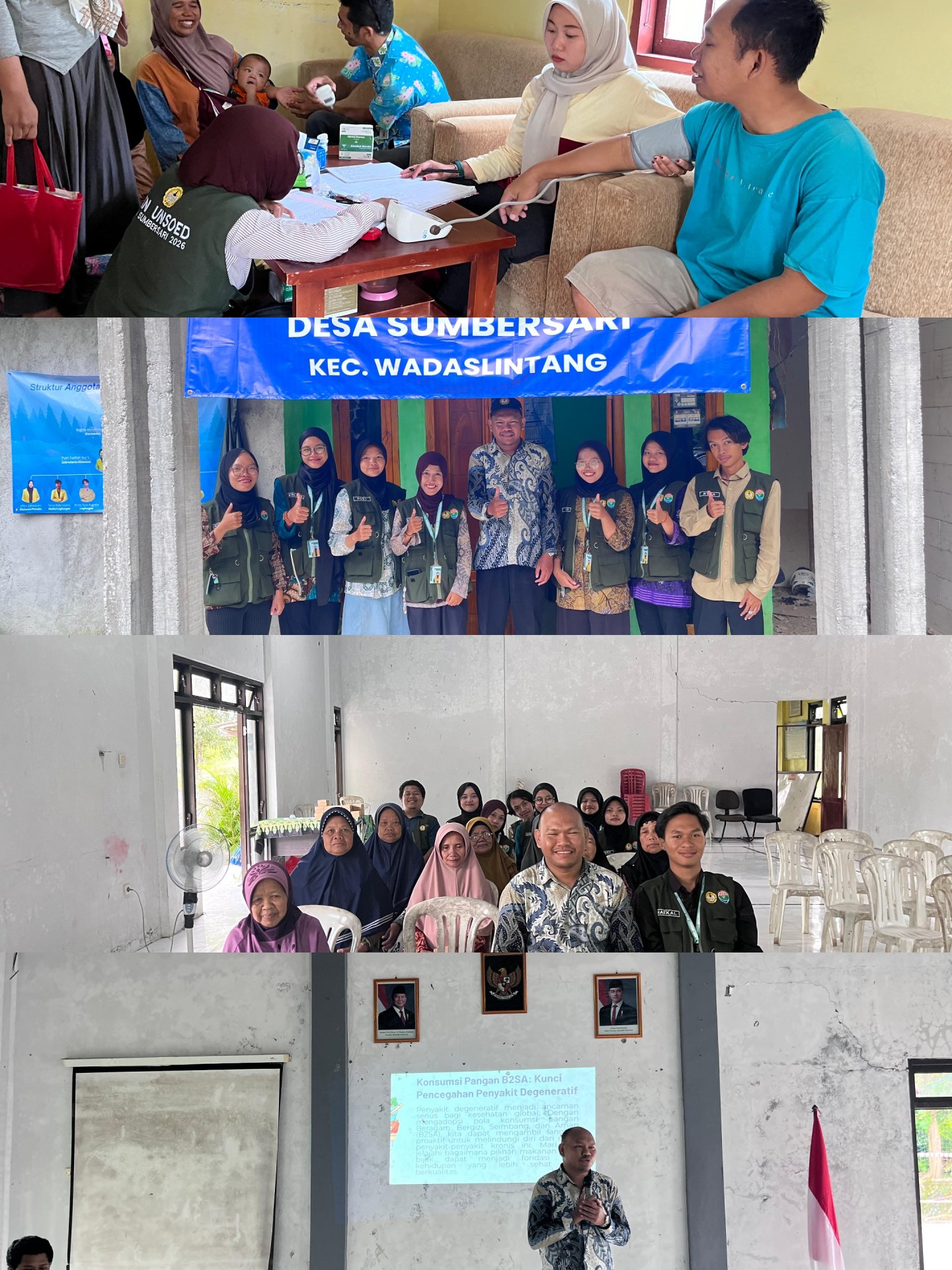 (07/02/2026) kegiatan KKN Hari ke-32 Tim KKN Unsoed Desa Sumbersari, Kec. Wadaslintang, Kab. Wonosobo