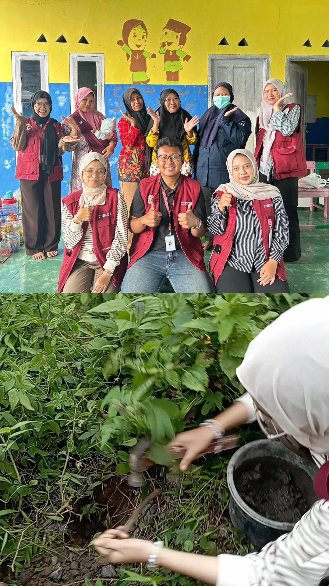 Day 32-Posyandu dan Pemasangan delineator