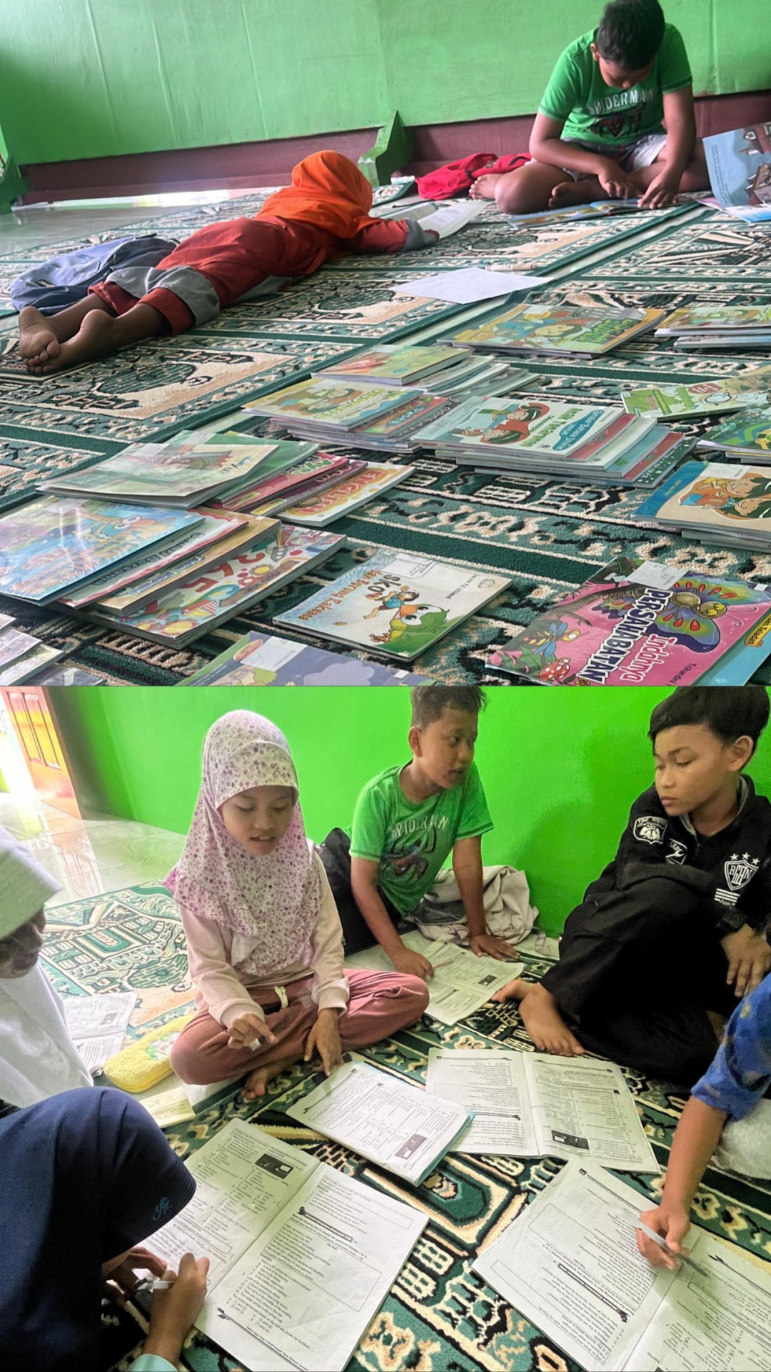 Day 32 KKN: Sudut Baca dan Les Calistung