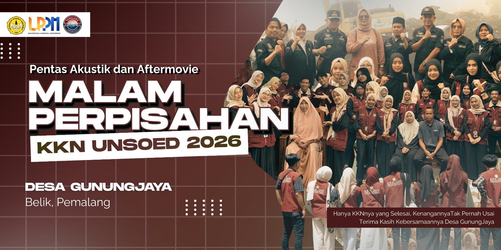 Penguatan Administrasi Desa, Pendampingan UMKM, Bimbingan Belajar, Publikasi Kegiatan, dan Persiapan Perpisahan KKN di Desa Gunungjaya