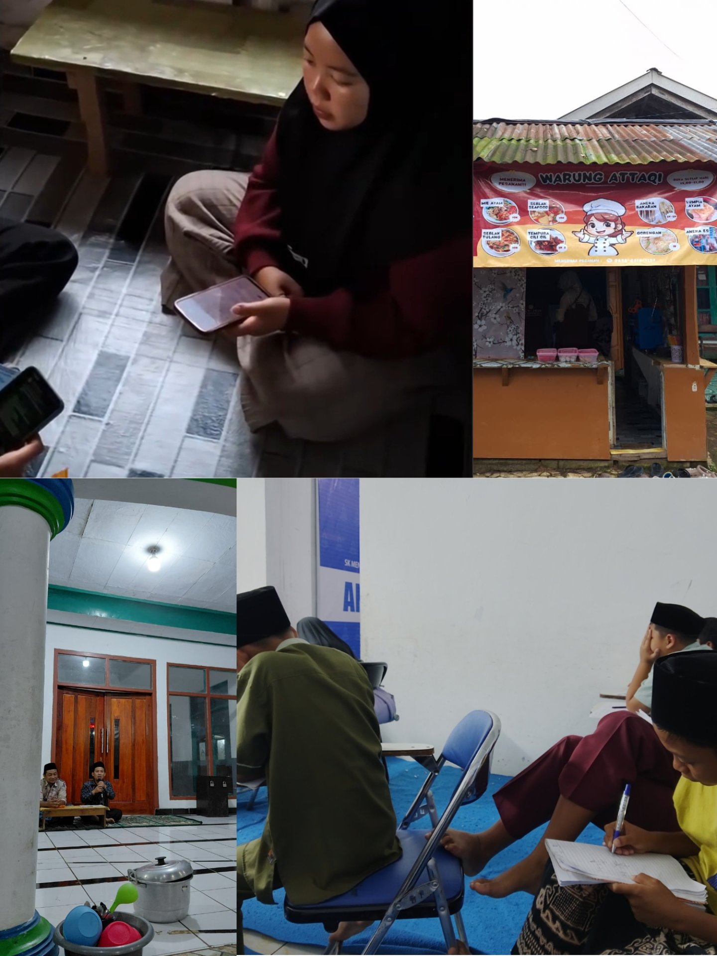 Pembuatan NIB, Bimbingan Belajar, serta Manaqiban Bersama Masyarakat