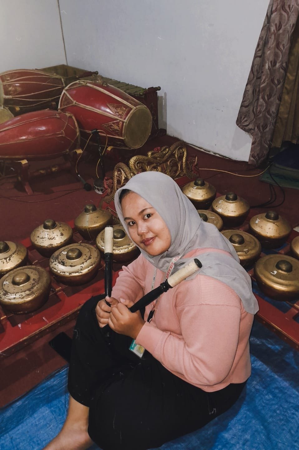 Kunjungan ke Sanggar Karawitan Desa Sikasur