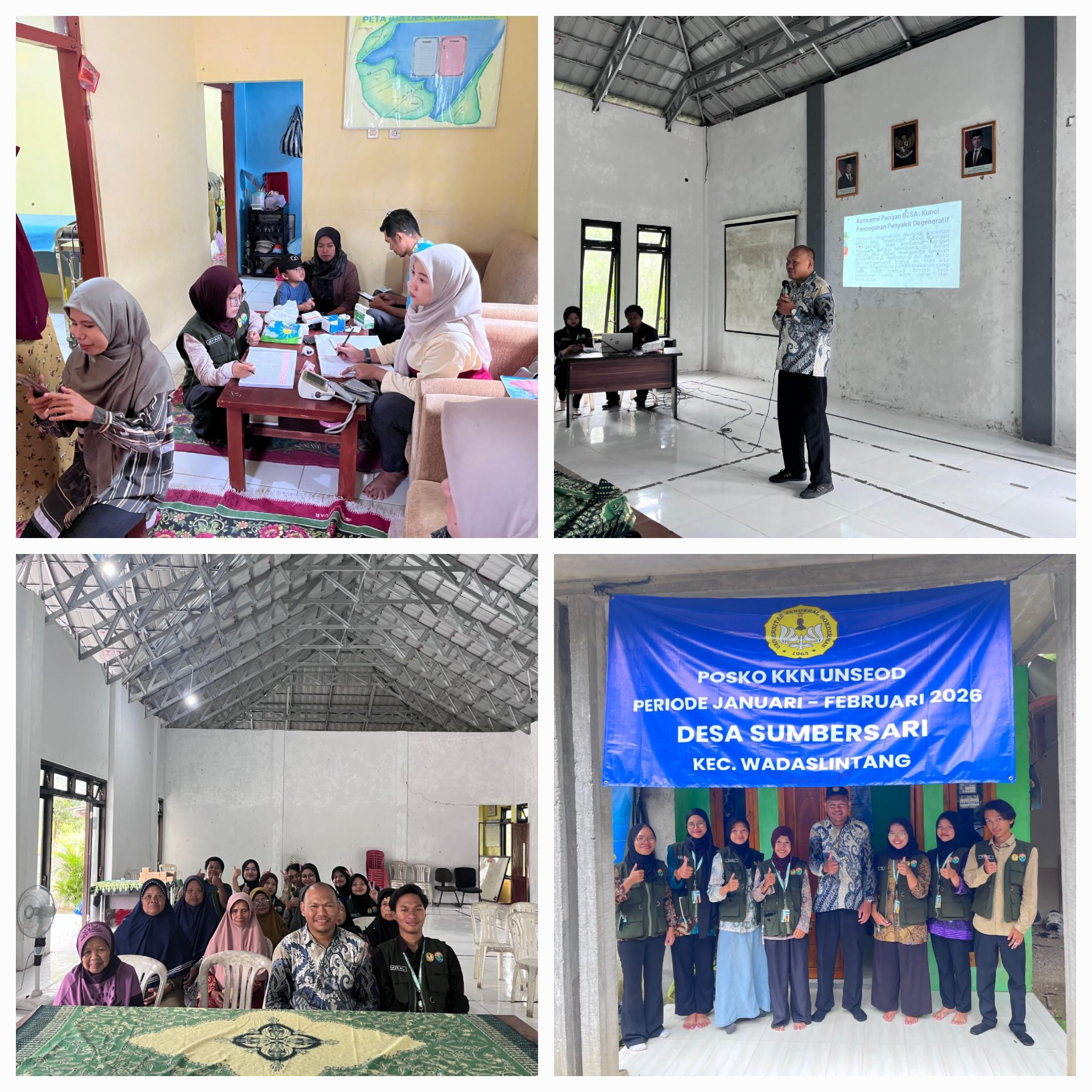 kegiatan KKN tanggal 7 februari 2026 Desa Sumbersari