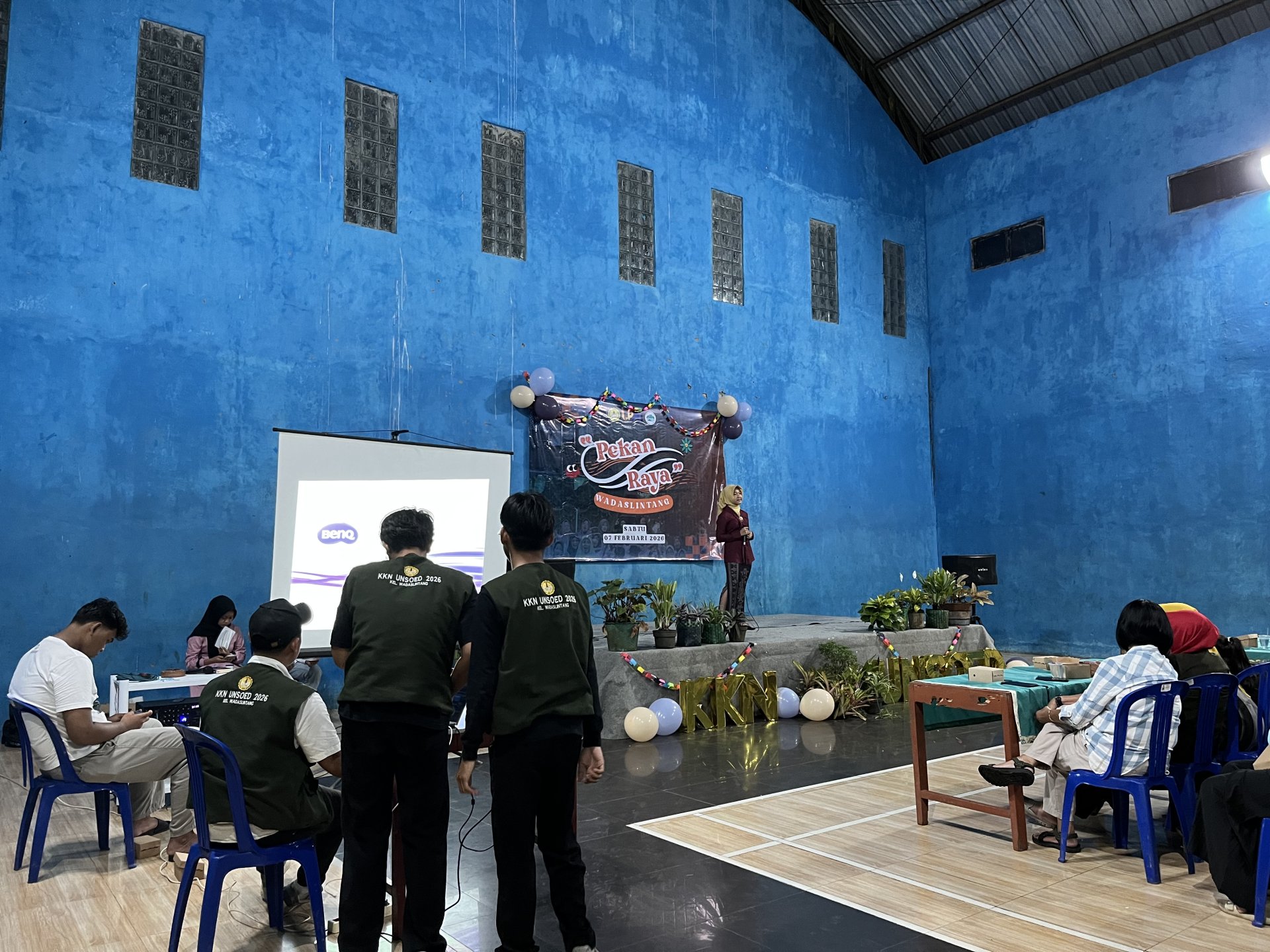 Malam Perpisahan KKN Unsoed Bersama Warga Kelurahan Wadaslintang