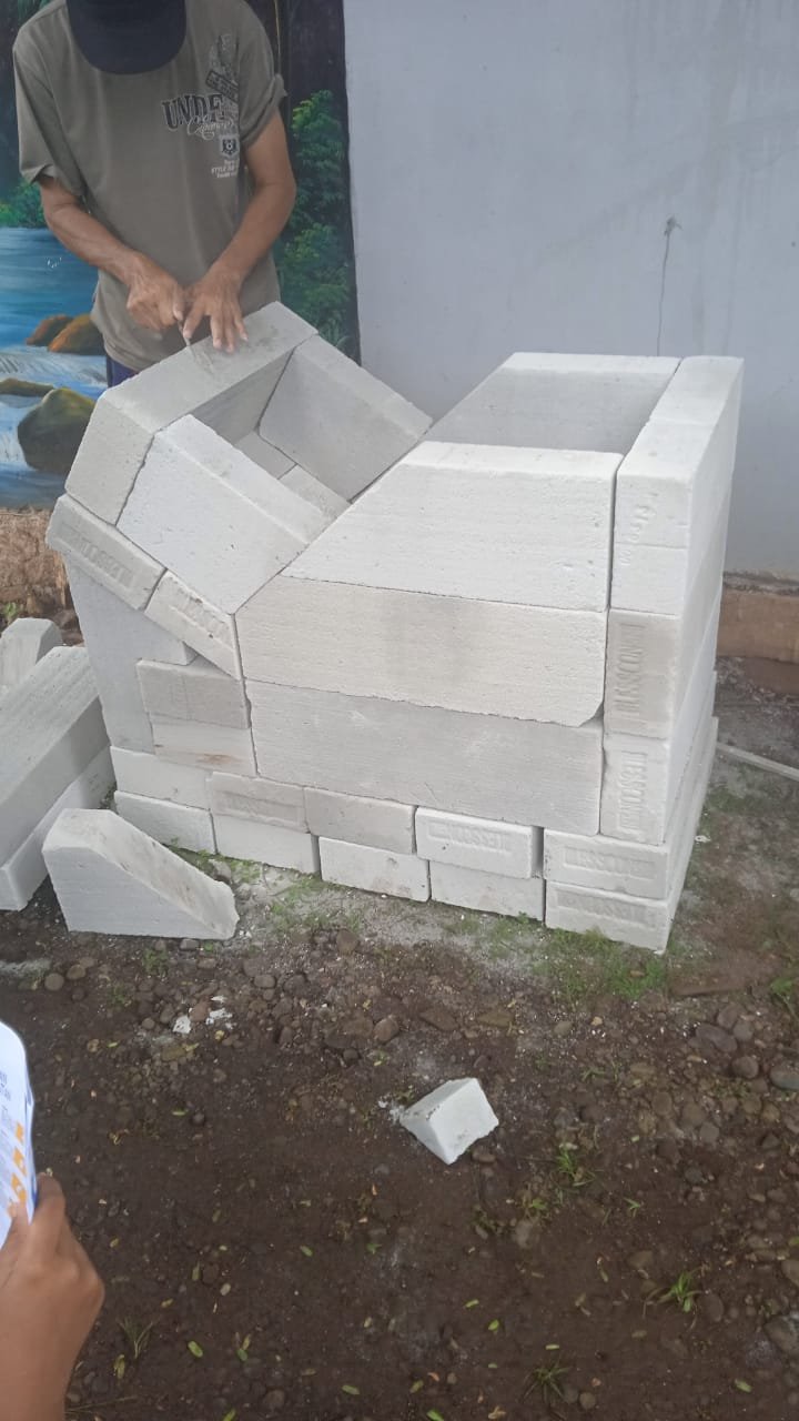 Day 32- membuat rocket stove