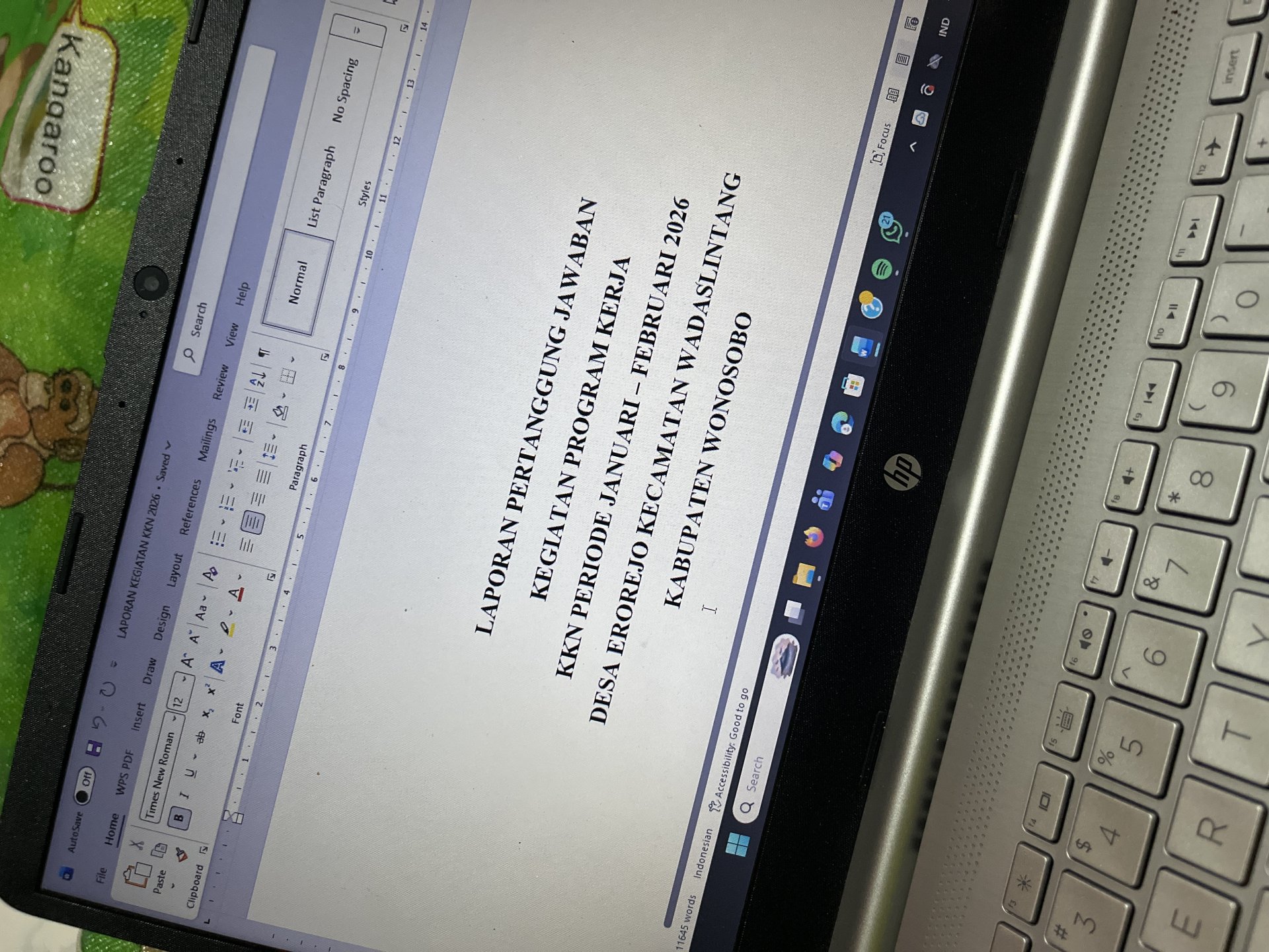 DAY 32 KEGIATAN KKN DESA