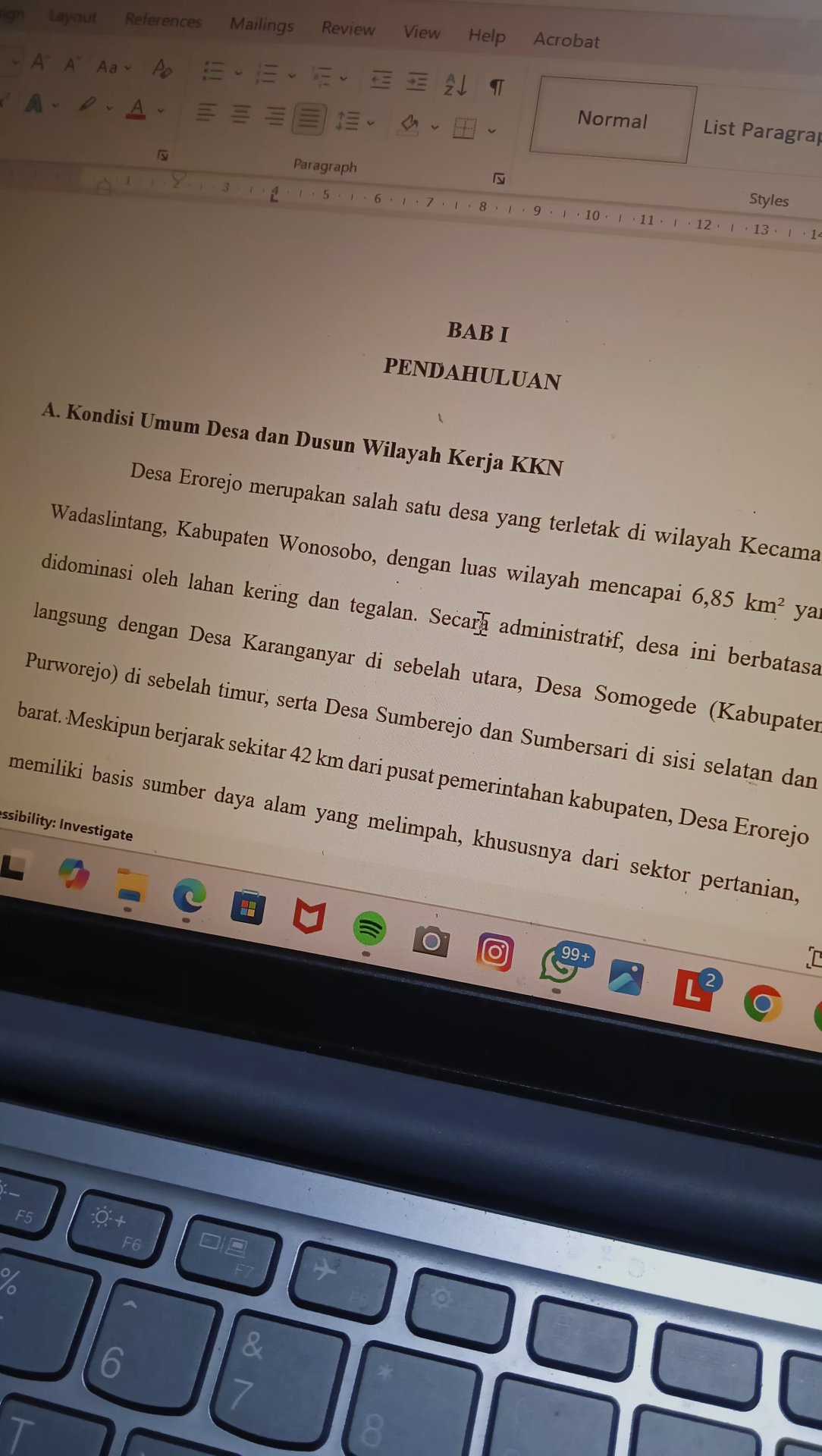 Menyicil Pengerjaan LPJ