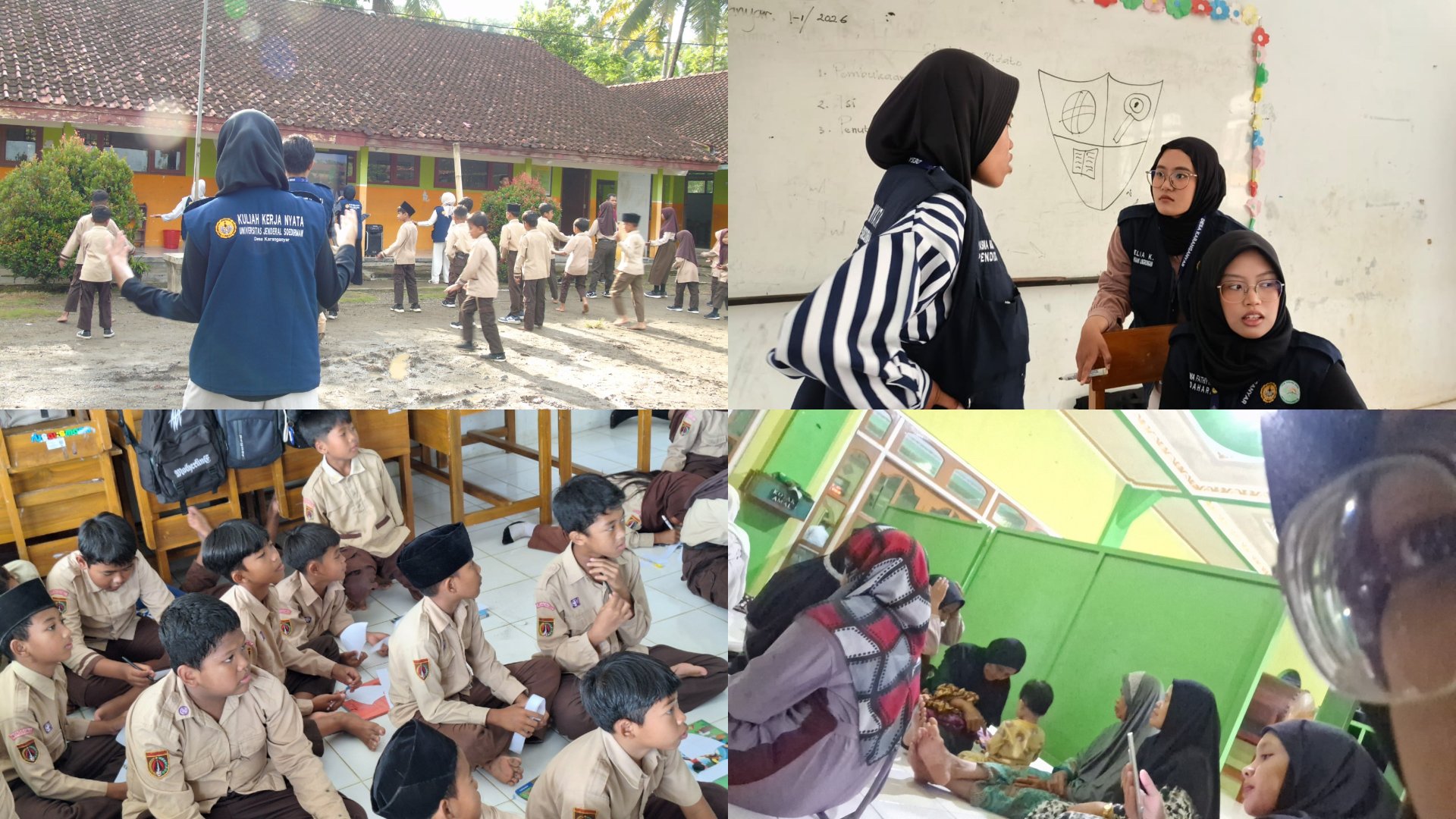 Kegiatan Hari Ketigapulu dua KKN di Desa Karanganyar, Wadaslintang: Senam dan Sosialisasi Anti Kekerasan Seksual SDN 2 Karanganyar