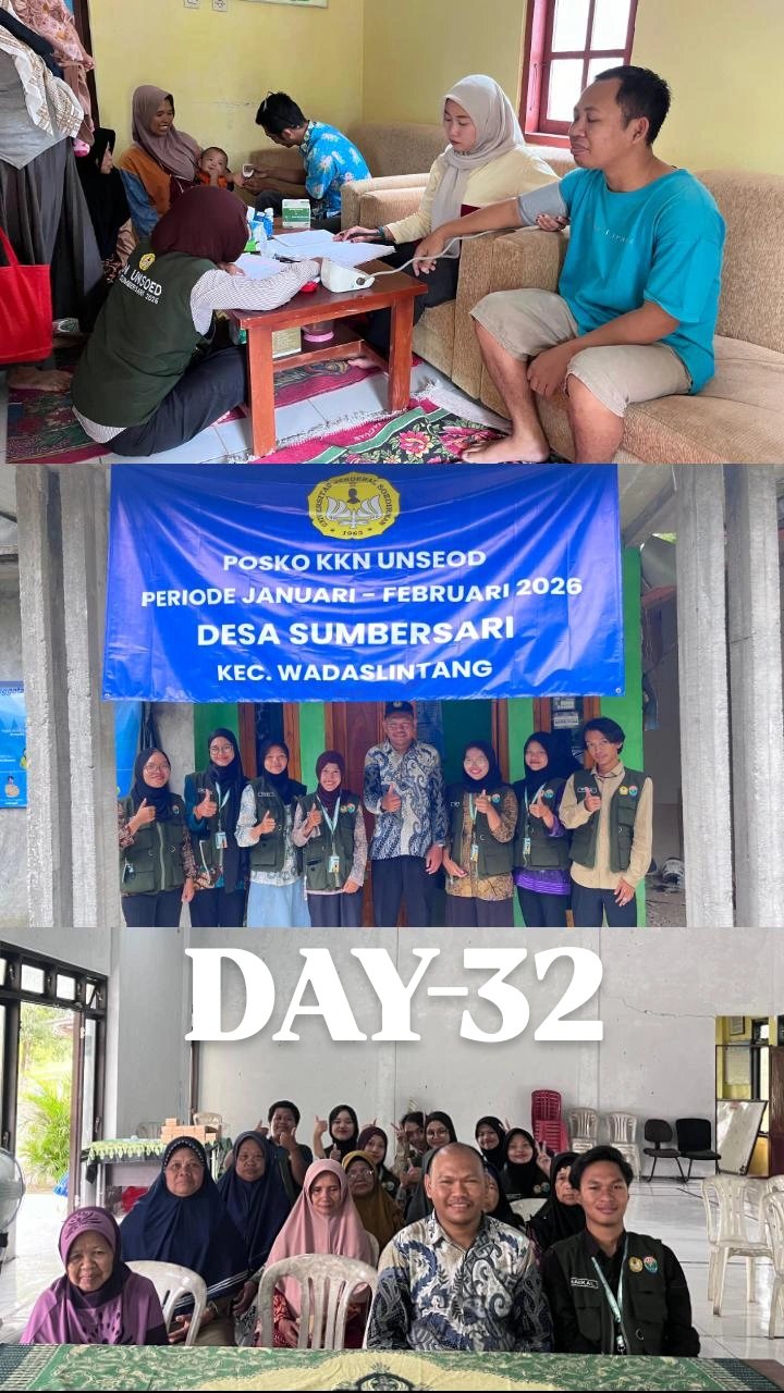 DAY 32 KKN DESA SUMBERSARI KECAMATAN WADASLINTANG KABUPATEN WONOSOBO - 7 FEBRUARI 2026