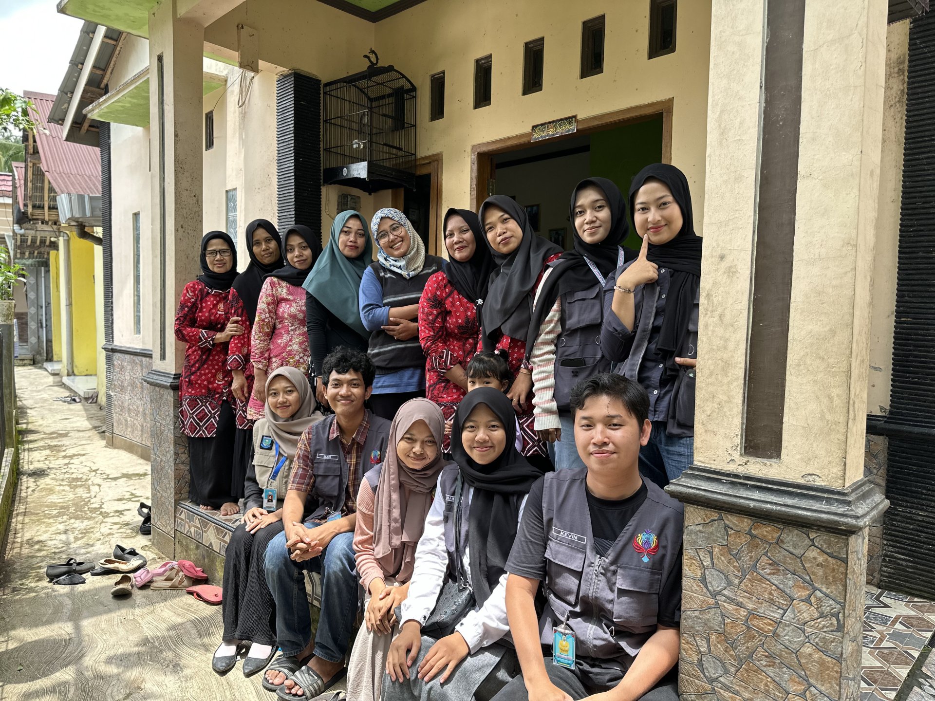 Kunjungan posyandu dusun sirebut desa Karangbawang