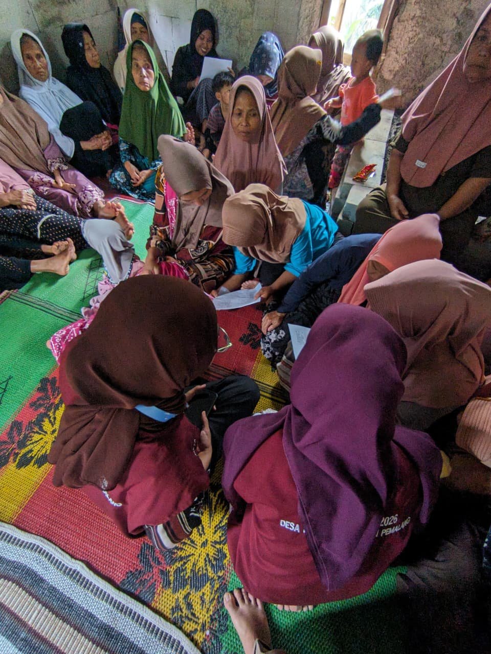 Evaluasi Pelatihan Pembuatan Sabun Cuci Piring di Dusun Simadu, Pendampingan Posyandu Melati 1 dan Sosialisasi Stunting