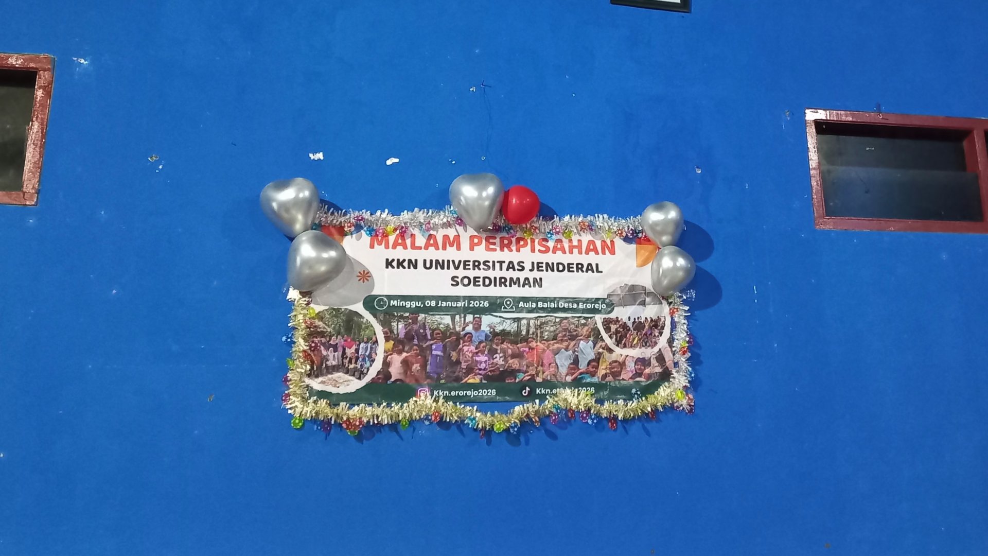 Kegiatan Hari Ke Tiga Puluh Tiga KKN Erorejo