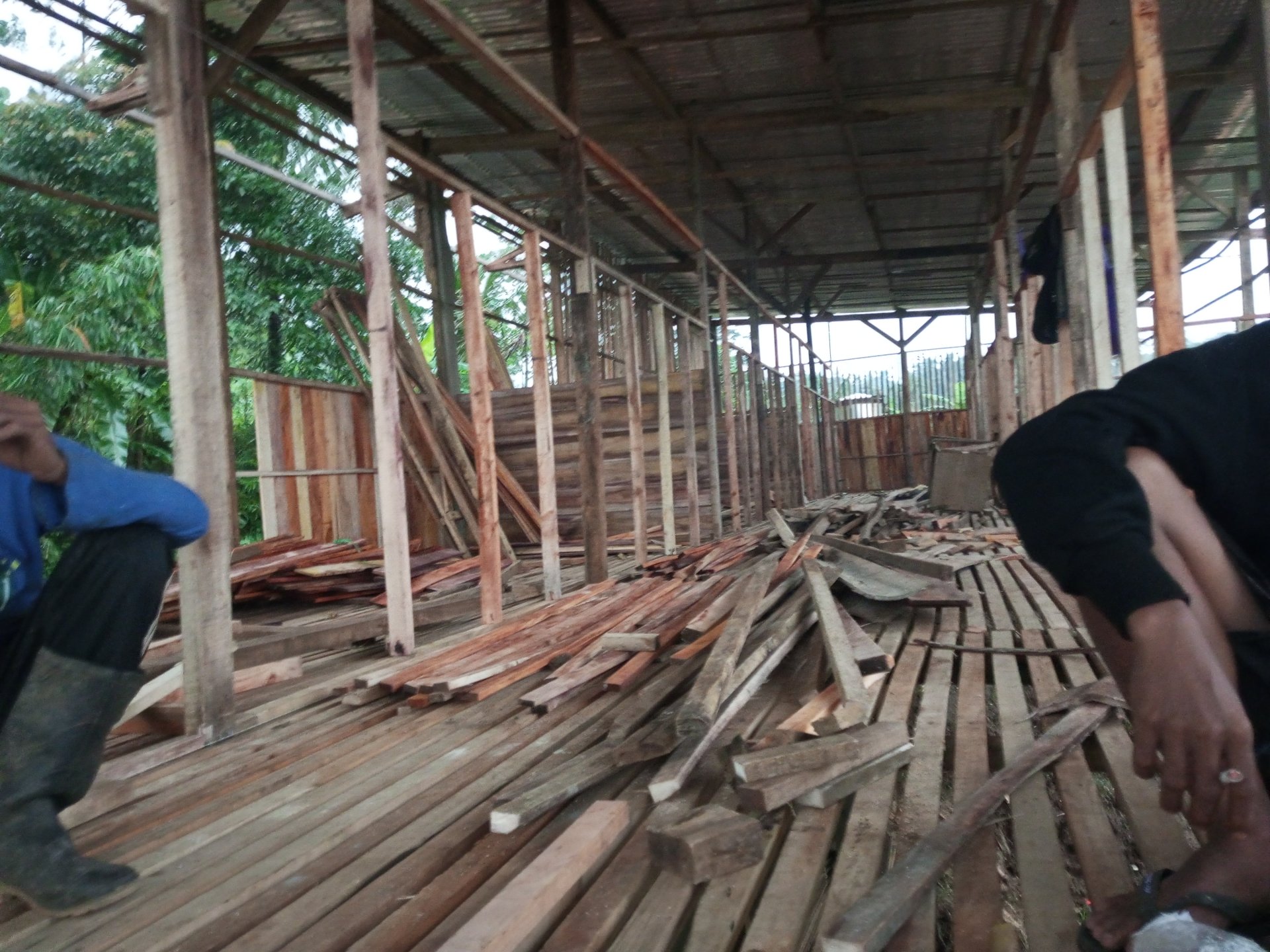 pengerjaan kandag bumdes