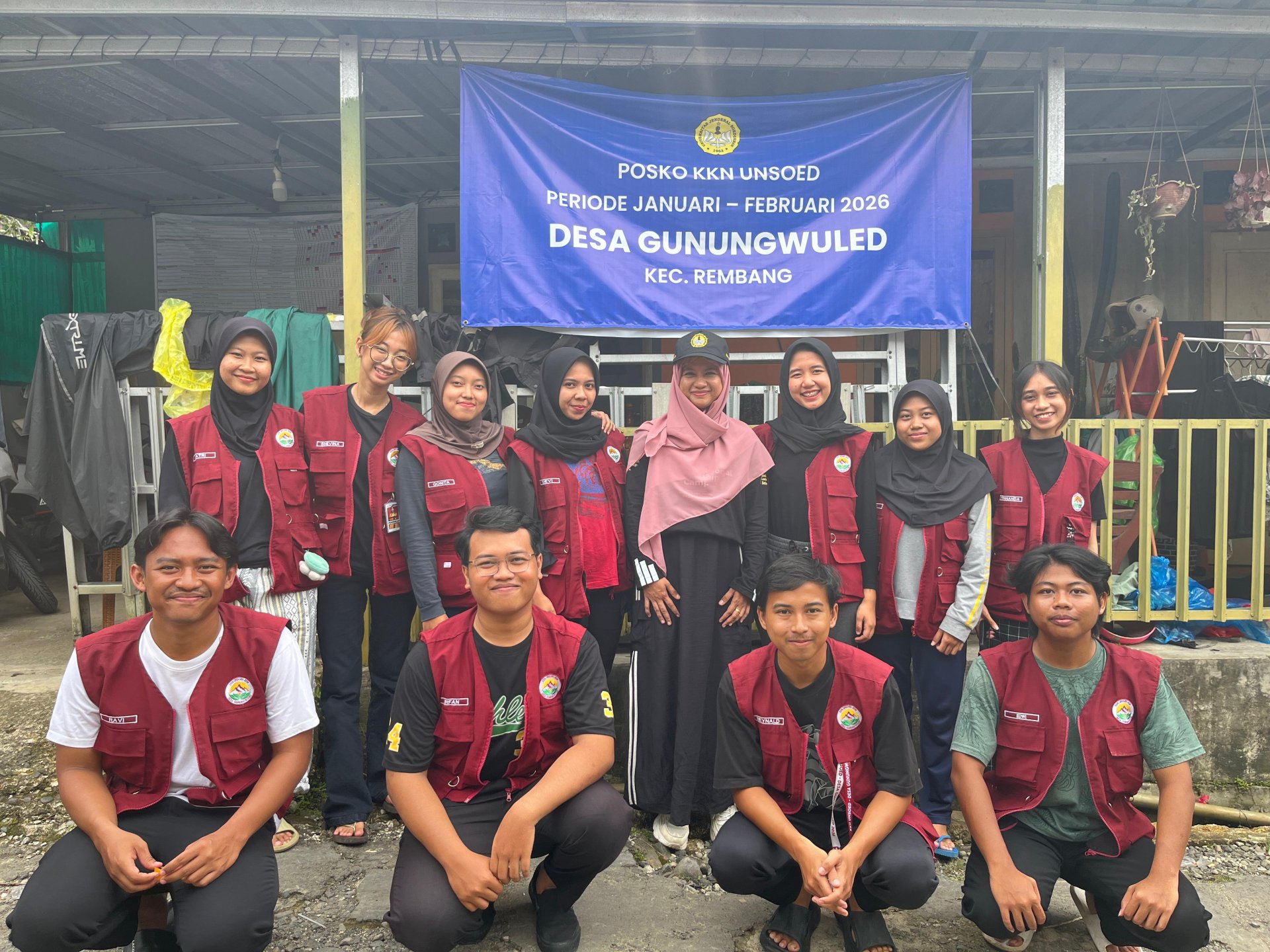 Kunjungan DPL KKN Desa Gunungwuled