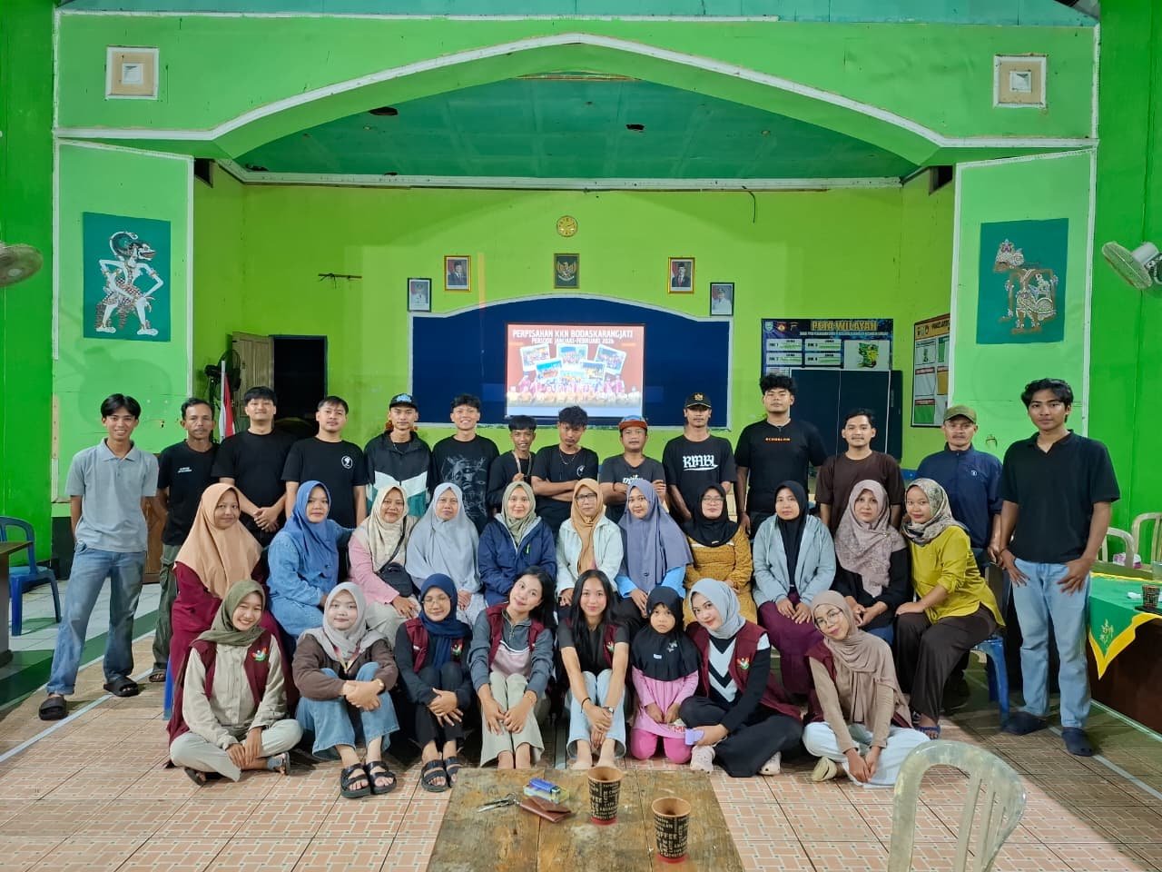 KEGIATAN PERPISAHAN MAHASISWA KKN UNIVERSITAS JENDERAL SOEDIRMAN DESA BODASKARANGJATI TAHUN 2026