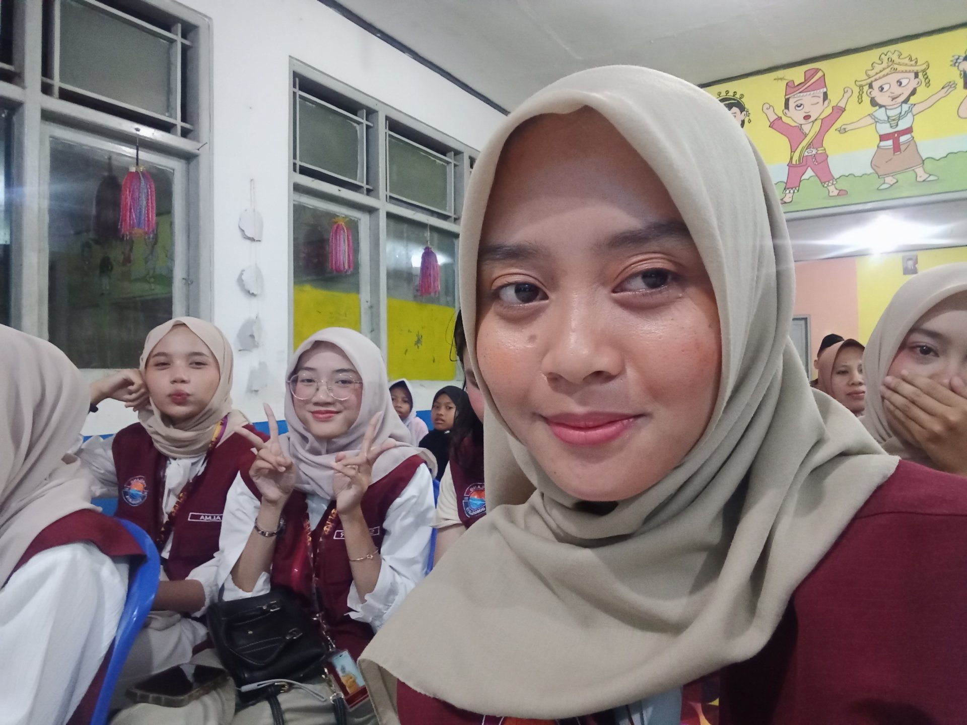 day 33, KKN Gunungjaya, perpisahan dengan warga desa gunung jaya