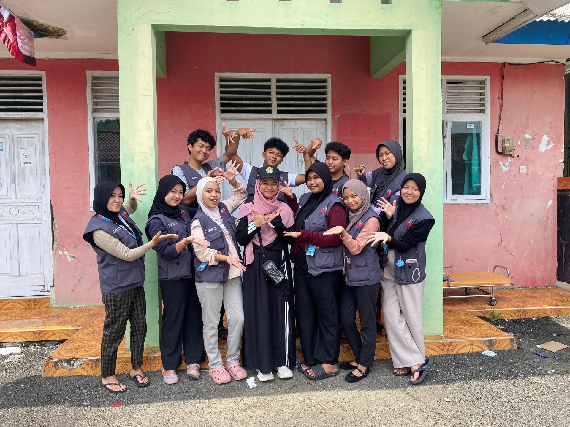 KUNJUNGAN DOSEN PEMBIMBING LAPANGAN KE TIGA 8 FEBRUARI