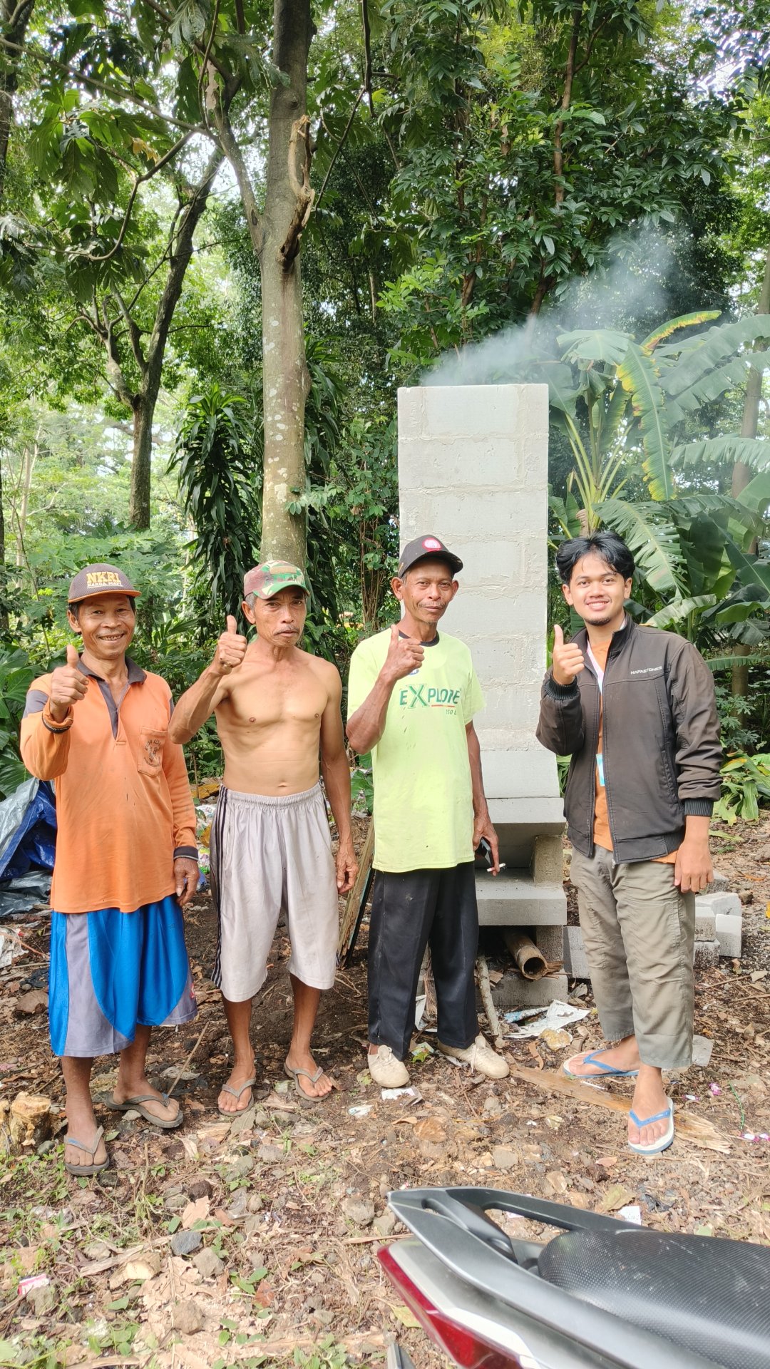 Demonstrasi Insinerator