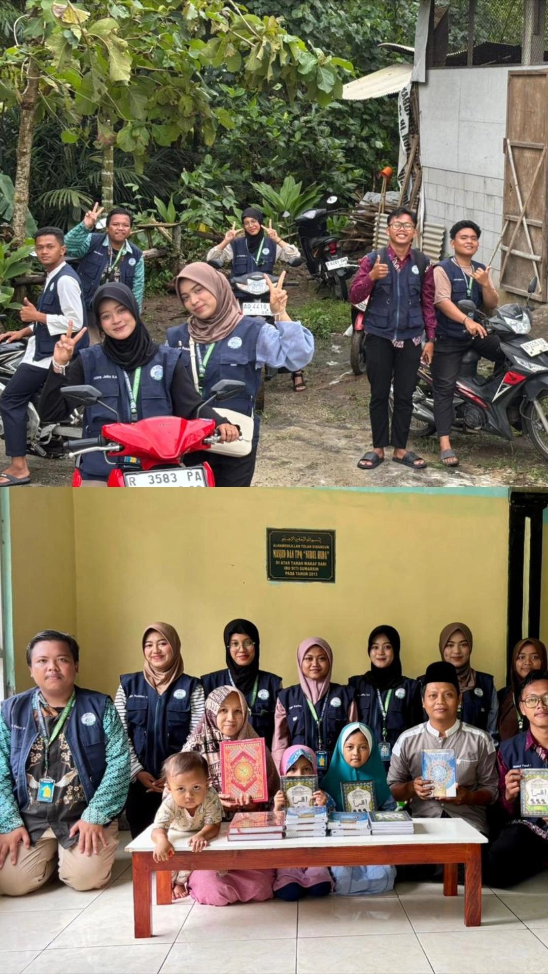 Hari 33_Pembagian Surat Undangan Malam Perpisahan, Pembagian Al-Qur'an dan Kunjungan ke UMKM Tahu