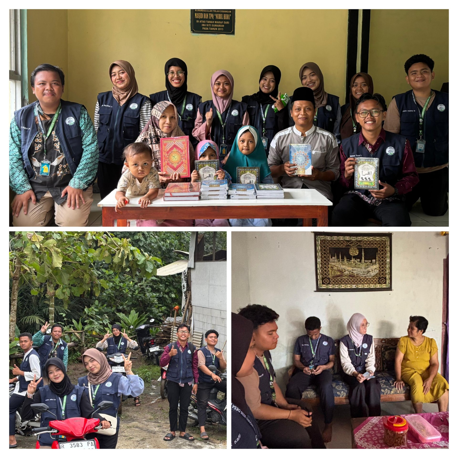 Hari Ke-33 Pembagian Undangan, Penyerahan Waqaf Al-Qur'an, Kunjungan ke Pabrik Tahu