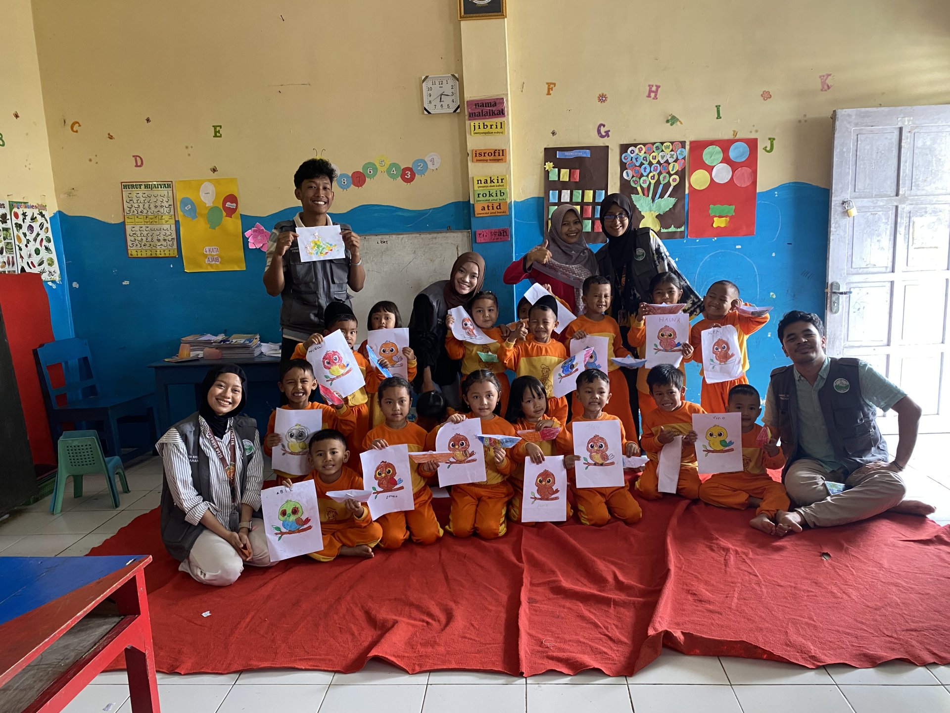 Kunjungan ke TK Pertiwi 03 Danasari