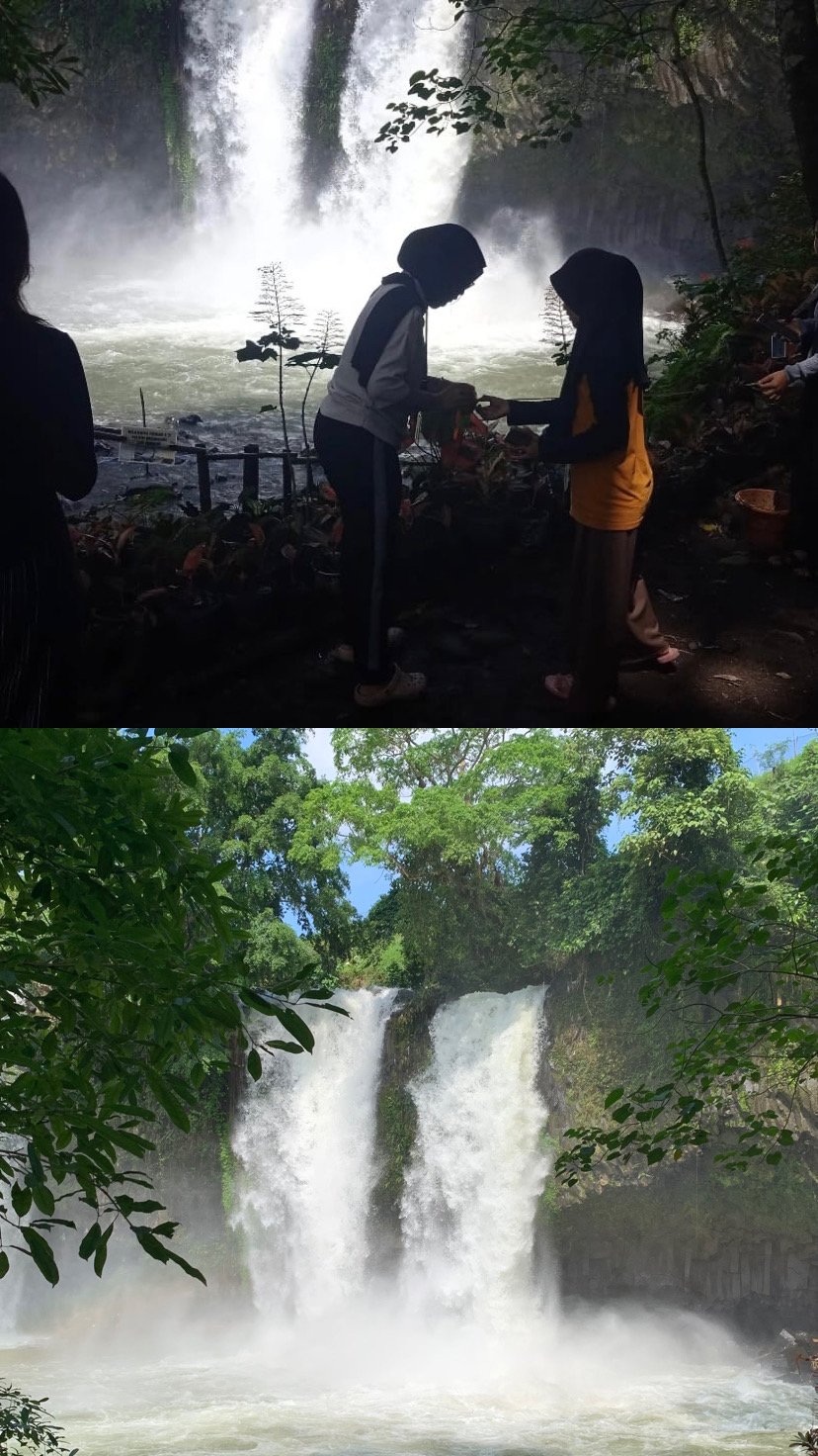 Revitalisasi pengukuran area yang akan diapsanhi plang