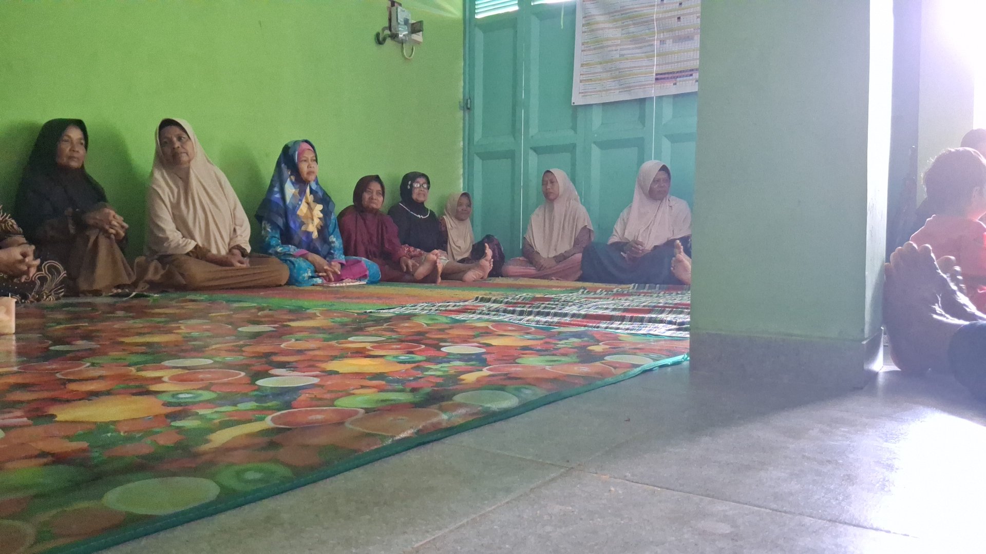 Yasinan di Rumah Mbah Posko