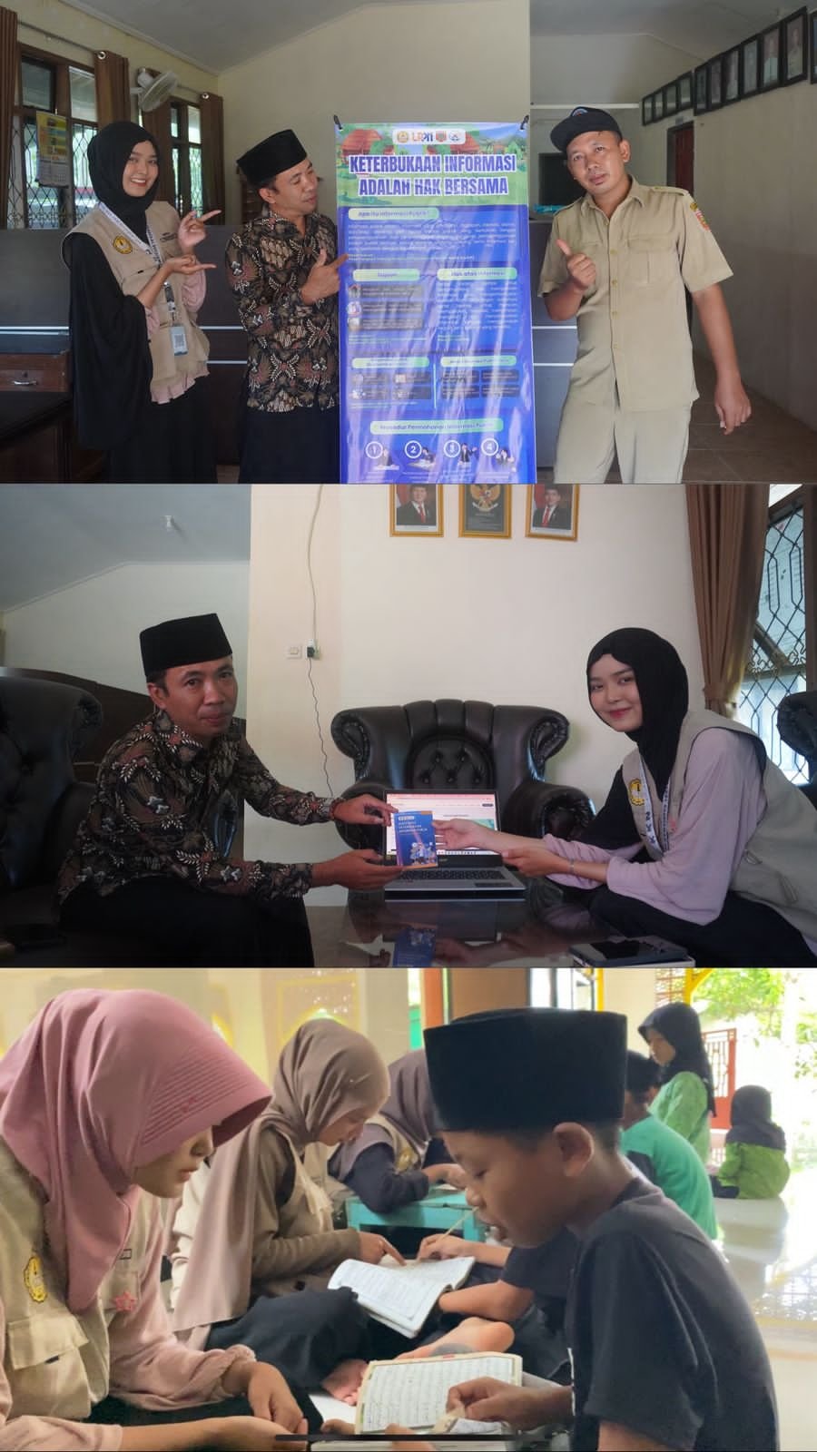 Day 34 "Serah terima website desa dan KIP"