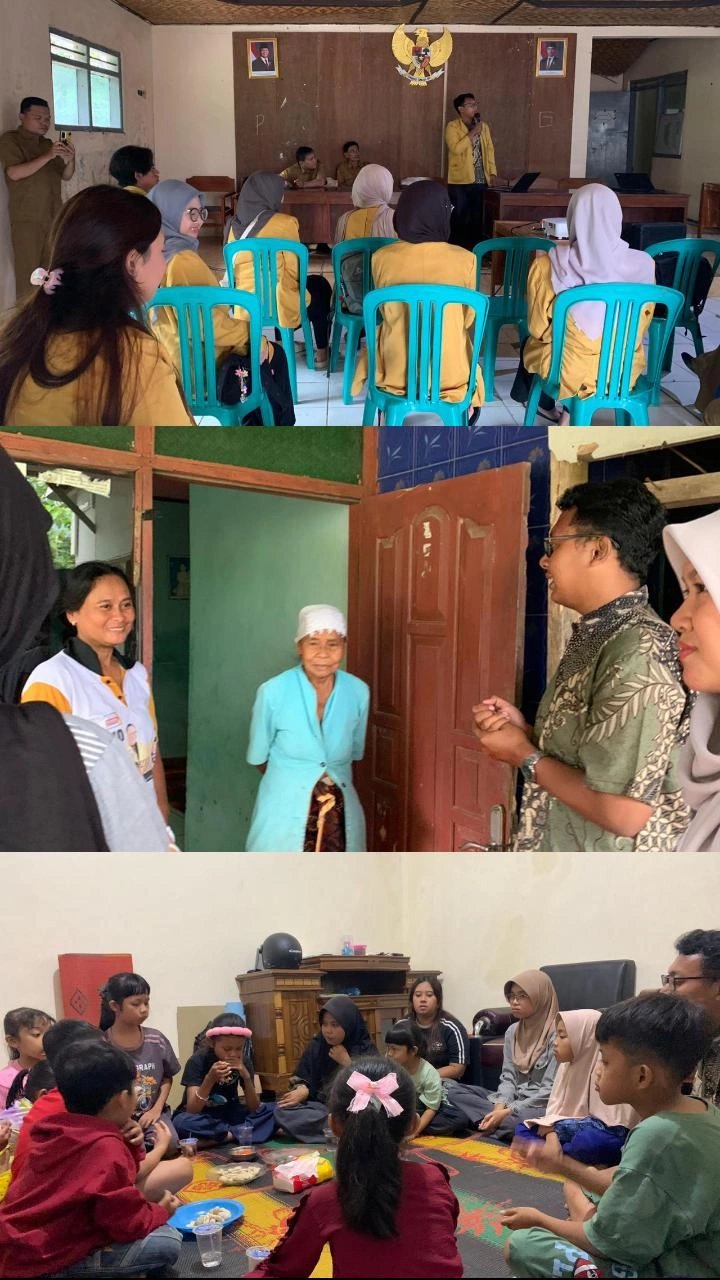 kegiatan kkn: pemaparan laporan akhir dan pamitan