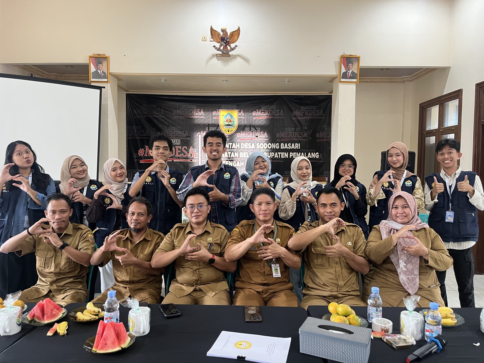 KKN hari ke-34 Perpisahan dengan perangkat desa