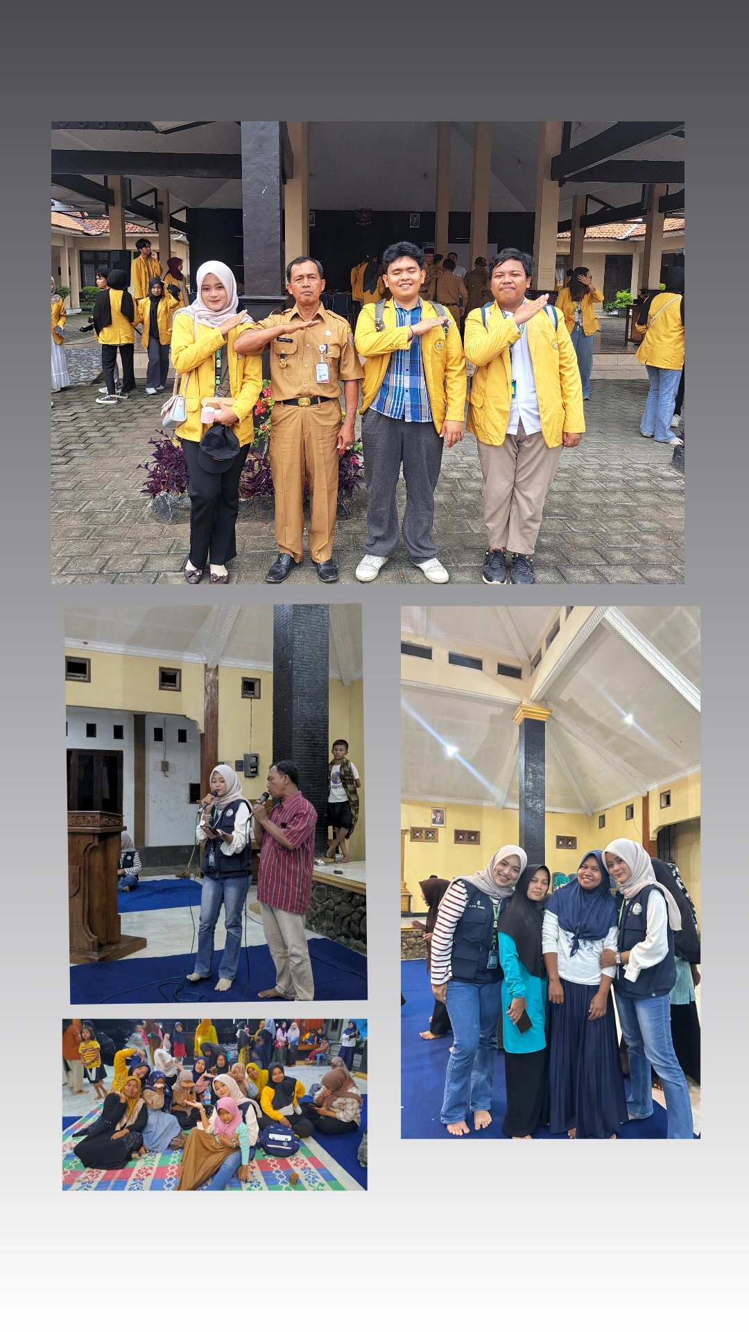 Apel pagi bersama terakhir,Acara Penarikan KKN di Kecamatan Kesugihan,Sowan ke Kadus-kadus,Malam puncak kebersamaan