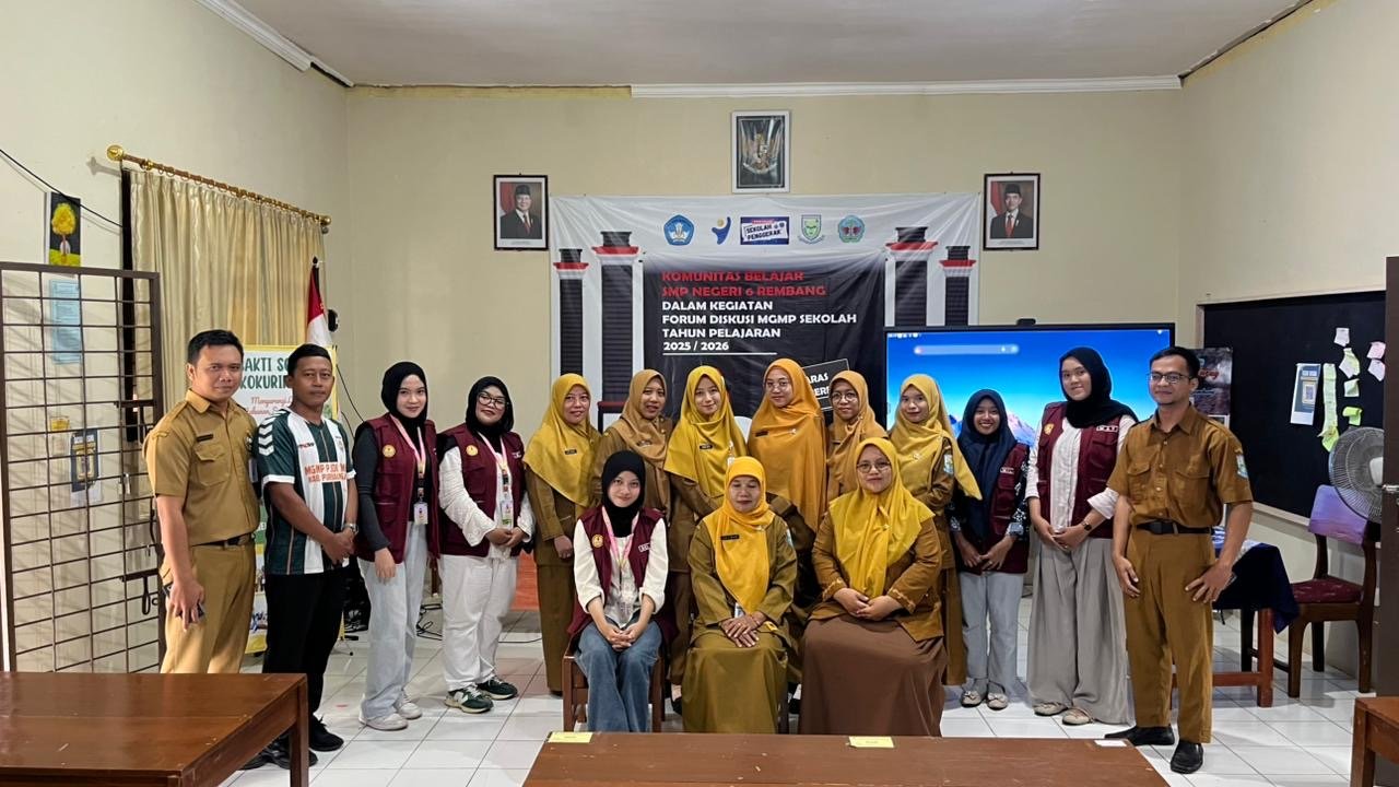 Perpisahan dengan Guru SMP Negeri 6 Rembang