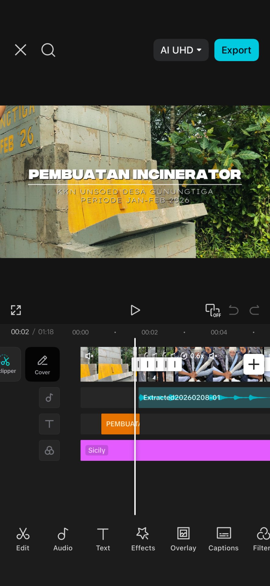 day-33 menyelesaikan video profile