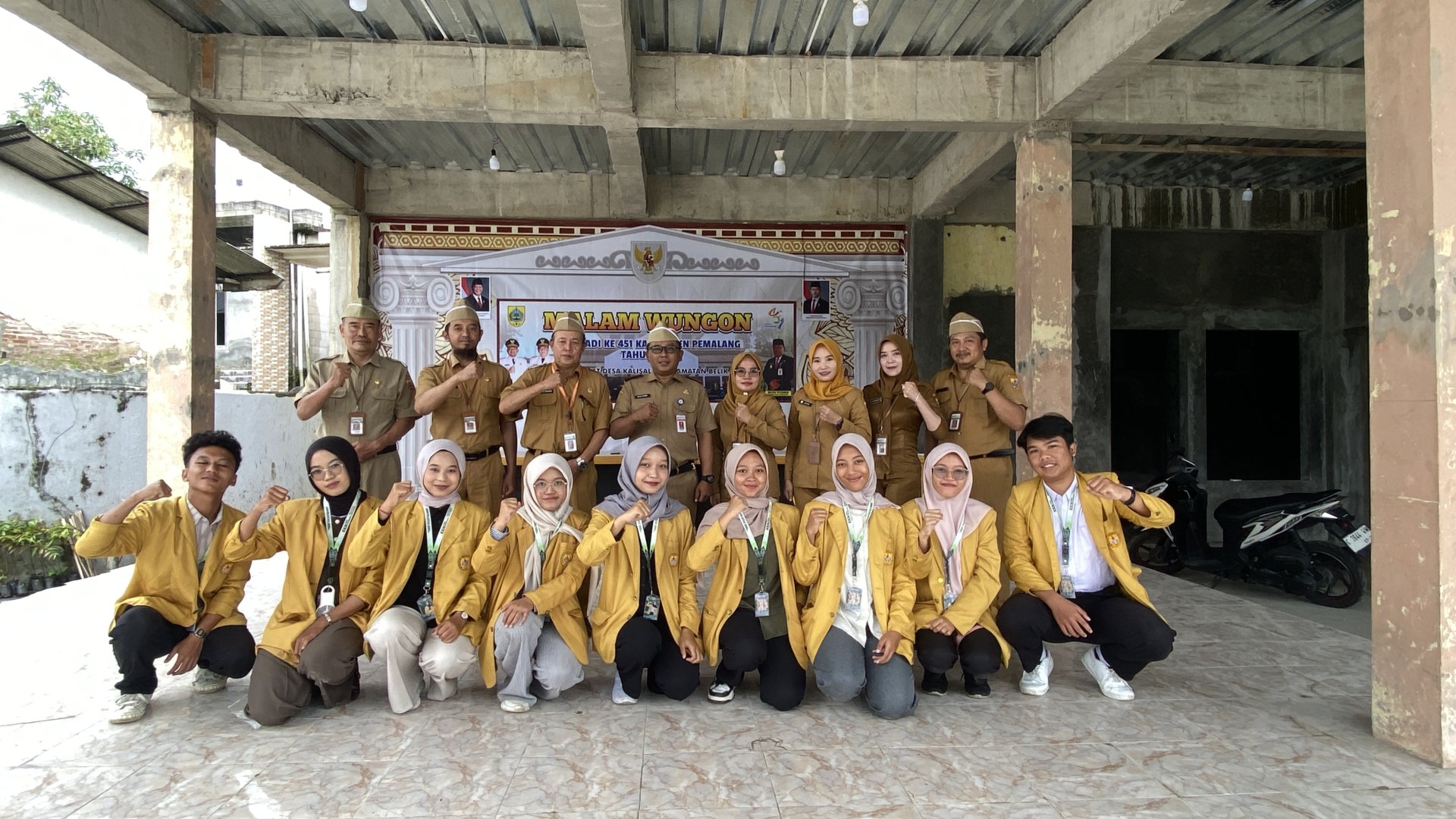 Apel rutin bersama perangkat desa, pembuatan profil desa, dan malam puncak haflah MDA Roudlotul Huda