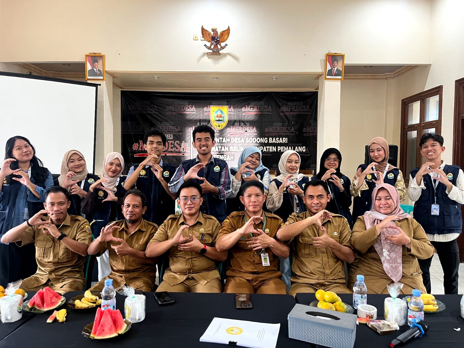 Kkn day 34 - pelepasan dan pemaparan hasil program kerja selama kkn di desa