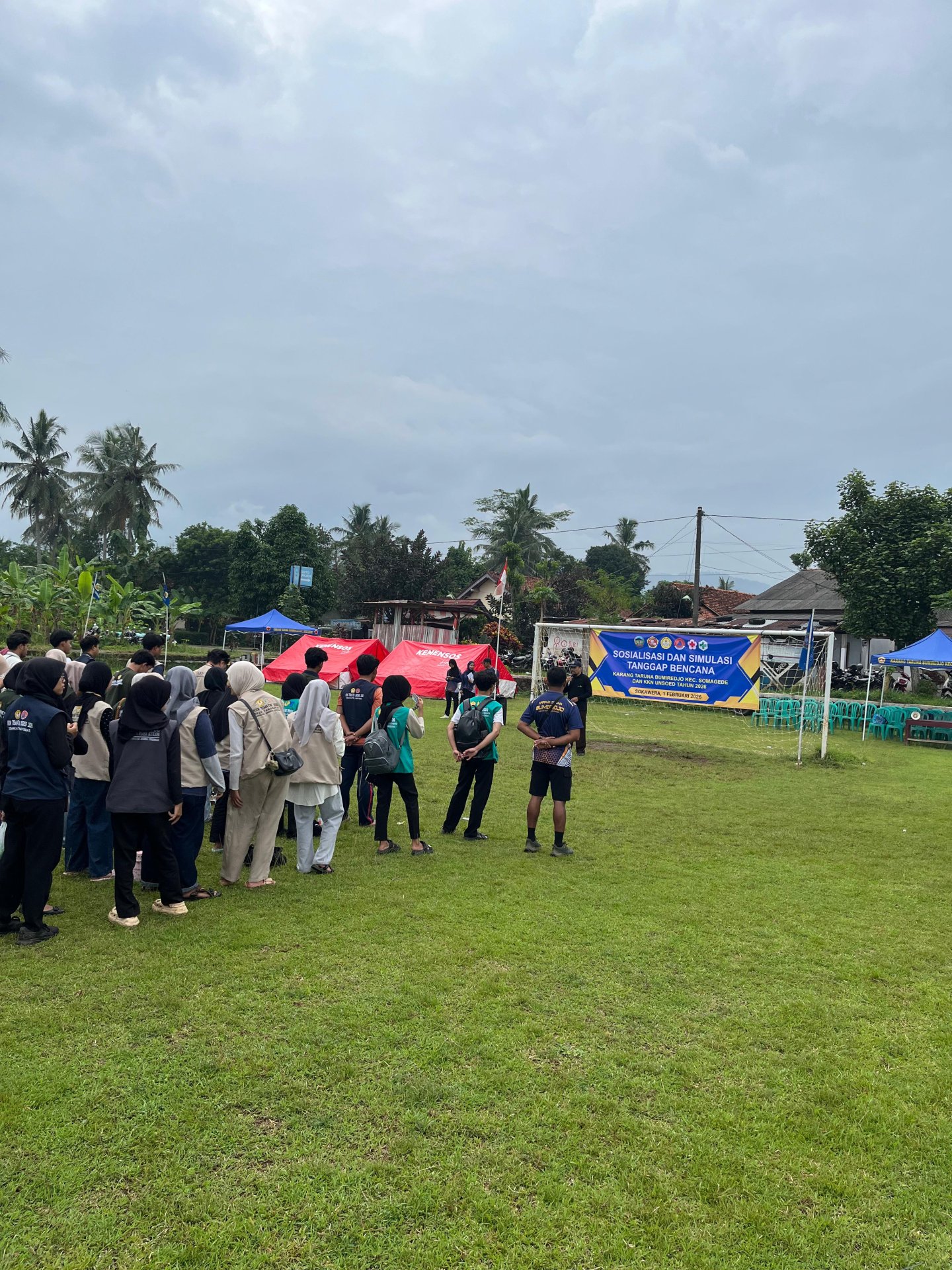 Sosialisasi simulasi bencana banjir bersama karang taruna se-somagede