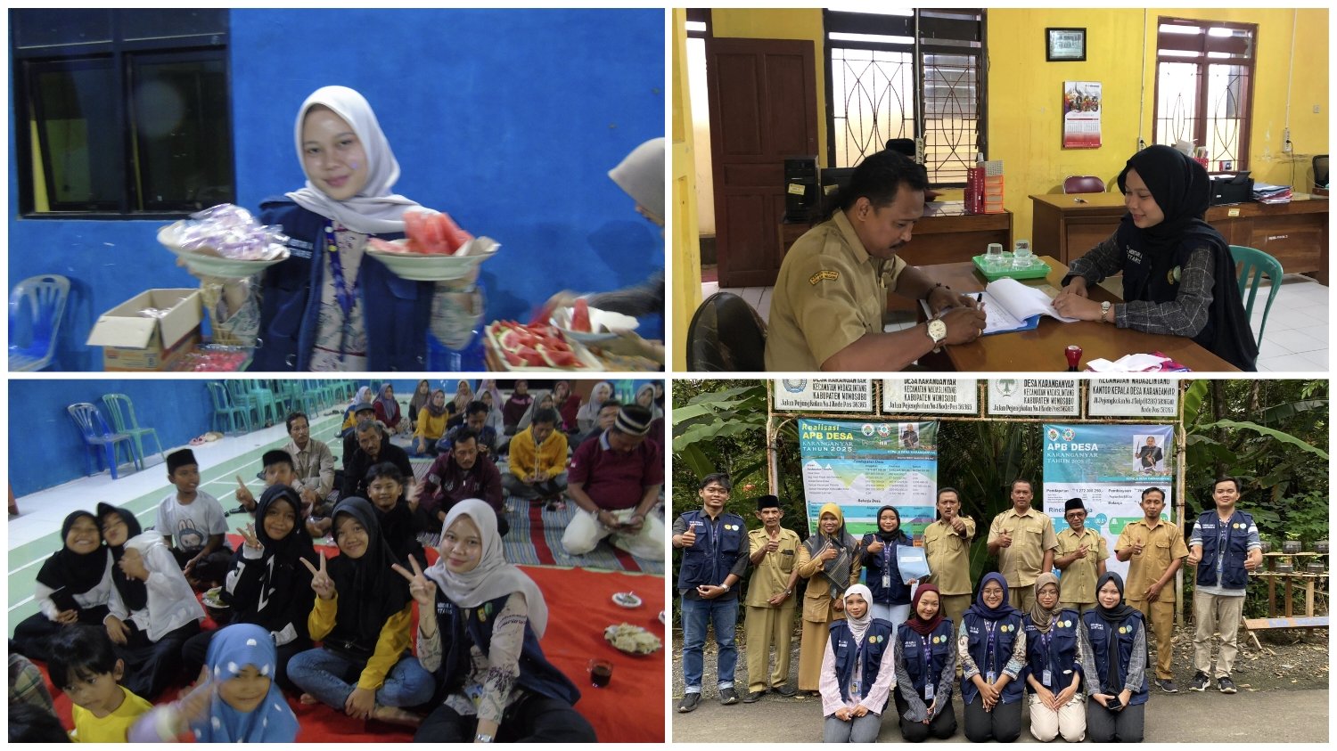 Kegiatan hari ke-34 KKN di Desa Karanganyar Kecamatan Wadaslintang Kabupaten Wonosobo