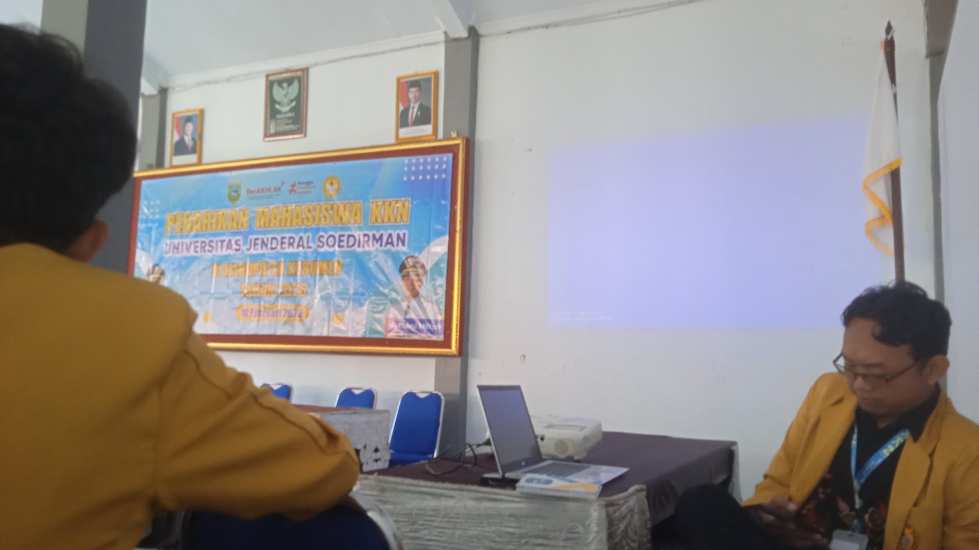 Penarikan Mahasiswa KKN Unsoed Kabupaten Kebumen