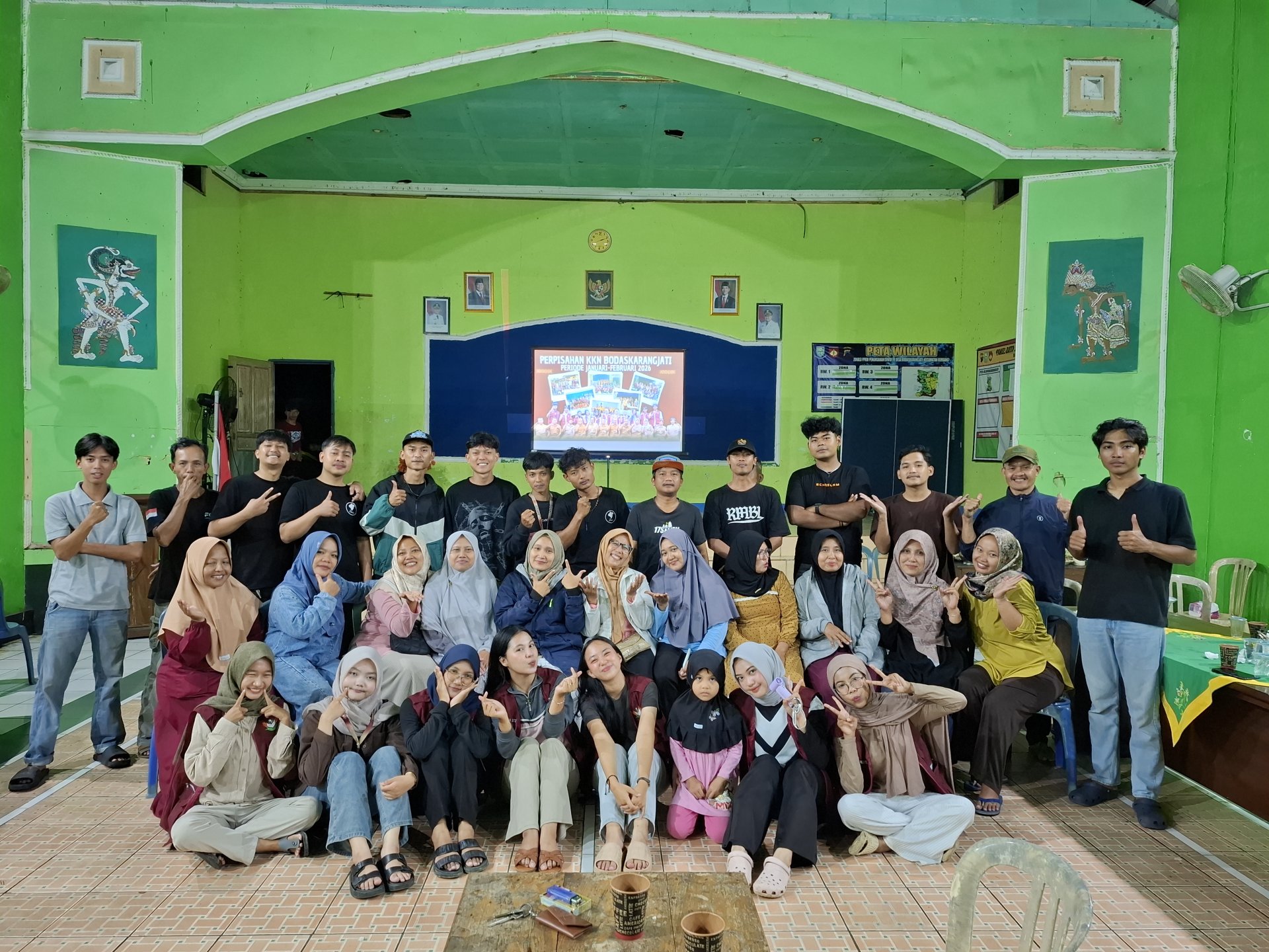 Kegiatan Perpisahan Mahasiswa KKN Universitas Jenderal Soedirman Desa Bodaskarangjati Tahun 2026