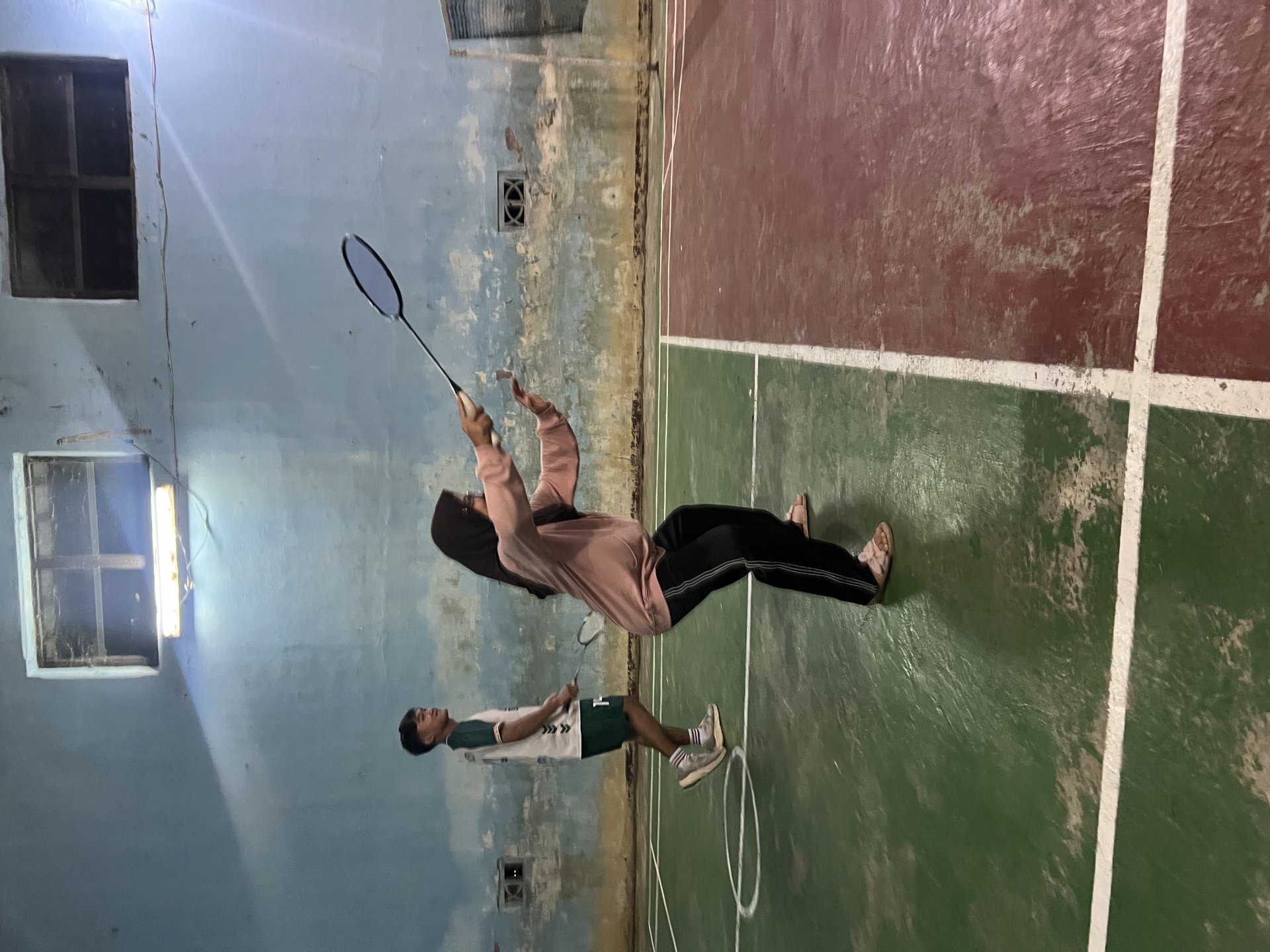 Olahraga bersama pemuda desa jatimulyo